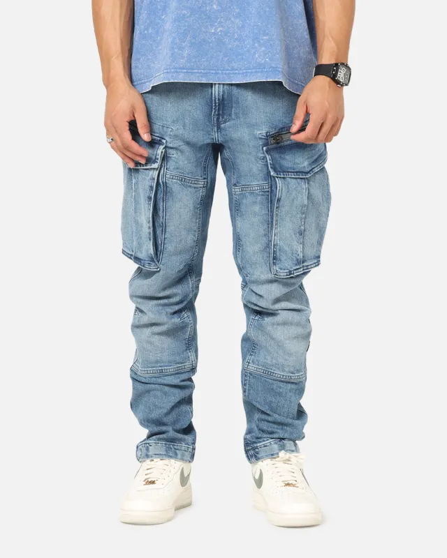G-Star Rovic Zip 3D Tapered Denim Jeans Faded Blue sold by Culture Kings