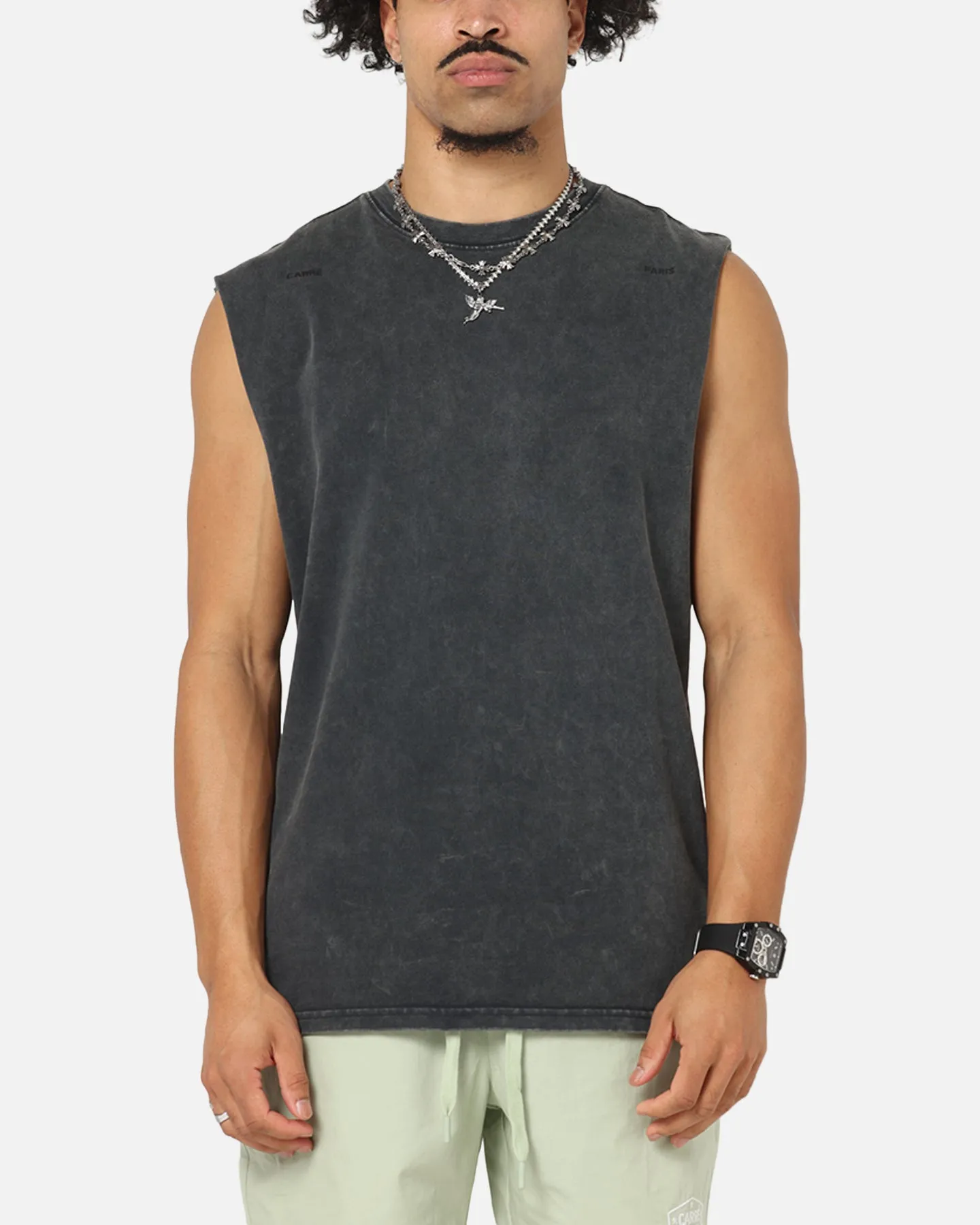 Carre Experience Muscle T-Shirt Washed Black sold by Culture Kings product image thumbnail 2