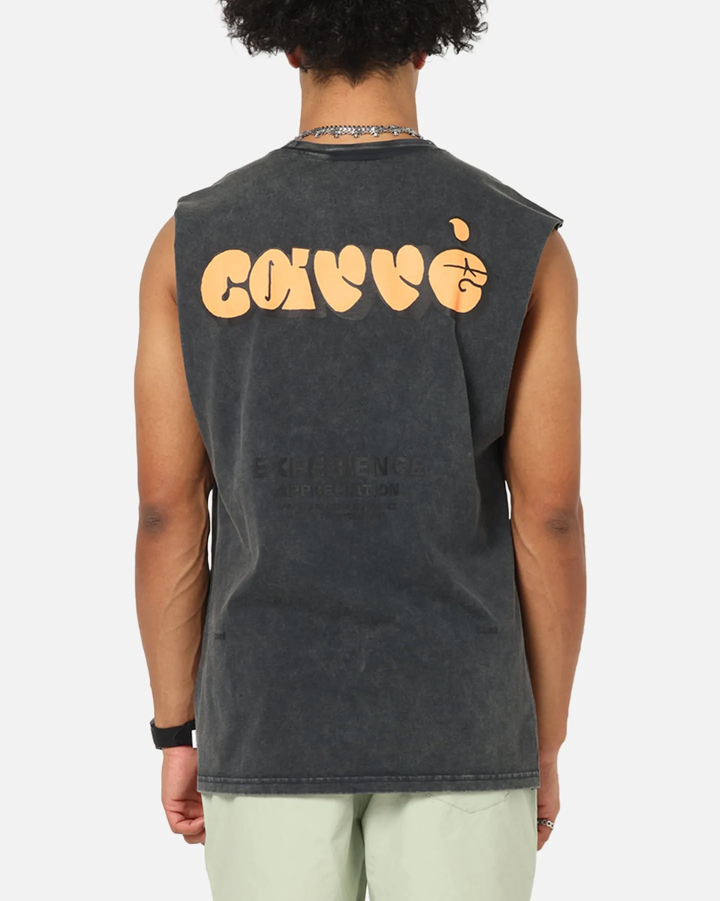 Carre Experience Muscle T-Shirt Washed Black sold by Culture Kings