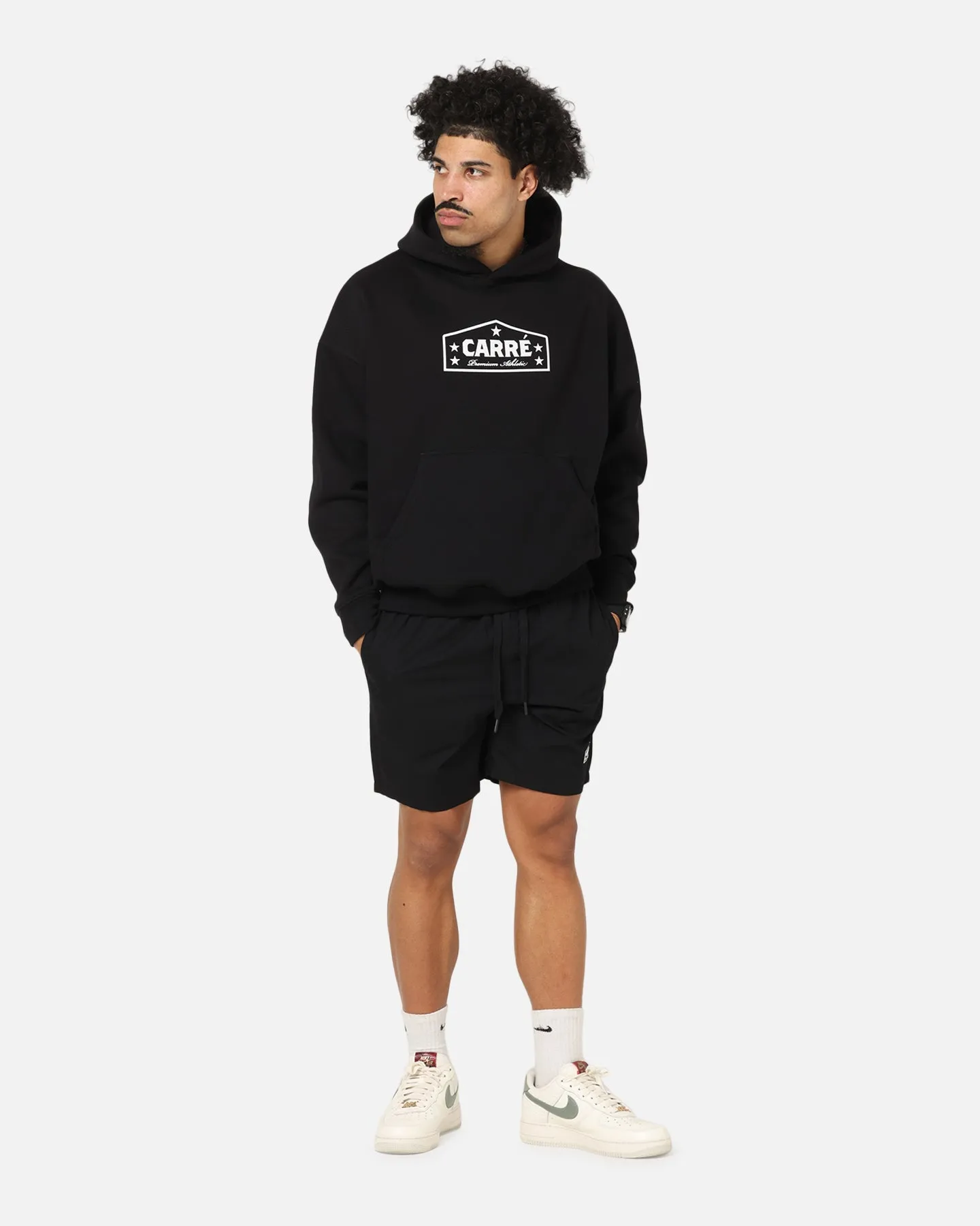 Carre Block Star Beach Shorts Black sold by Culture Kings product image thumbnail 2