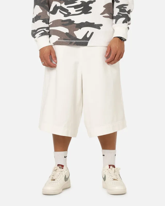XXIII Wide Leg Denim Shorts Off White sold by Culture Kings