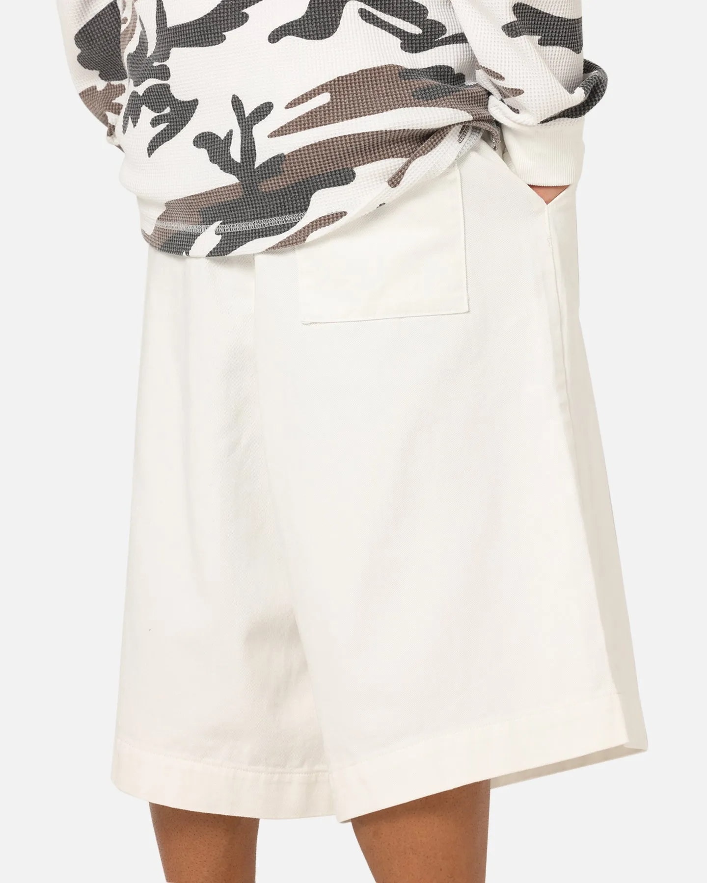 XXIII Wide Leg Denim Shorts Off White sold by Culture Kings product image thumbnail 4