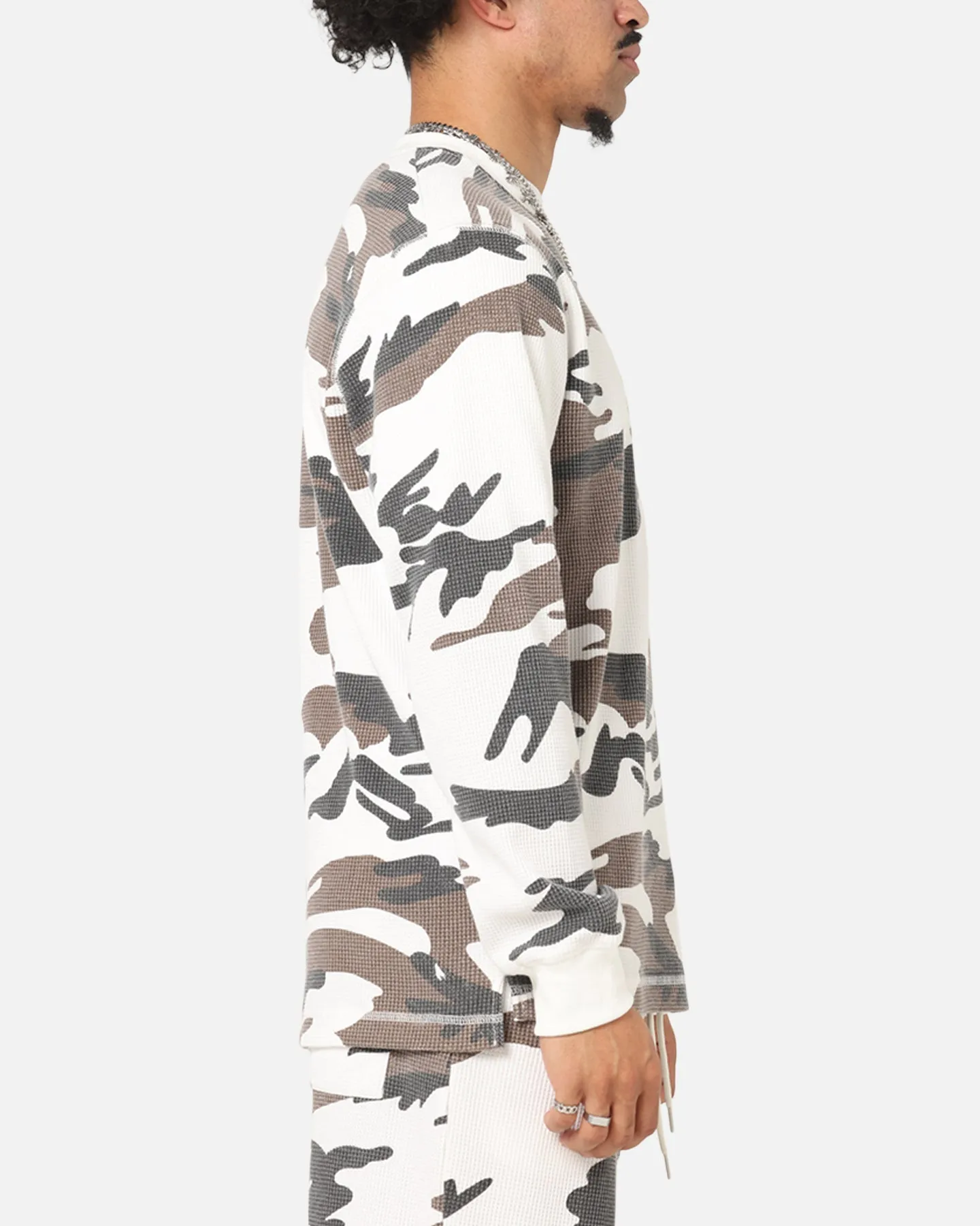 XXIII Printed Thermal Long Sleeve T-Shirt Snow Camo sold by Culture Kings product image thumbnail 4