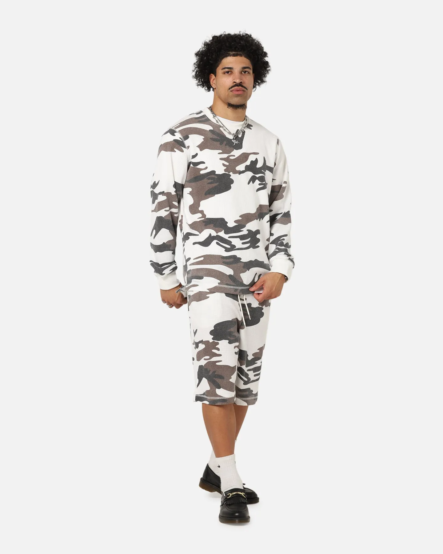 XXIII Printed Thermal Long Sleeve T-Shirt Snow Camo sold by Culture Kings product image thumbnail 2