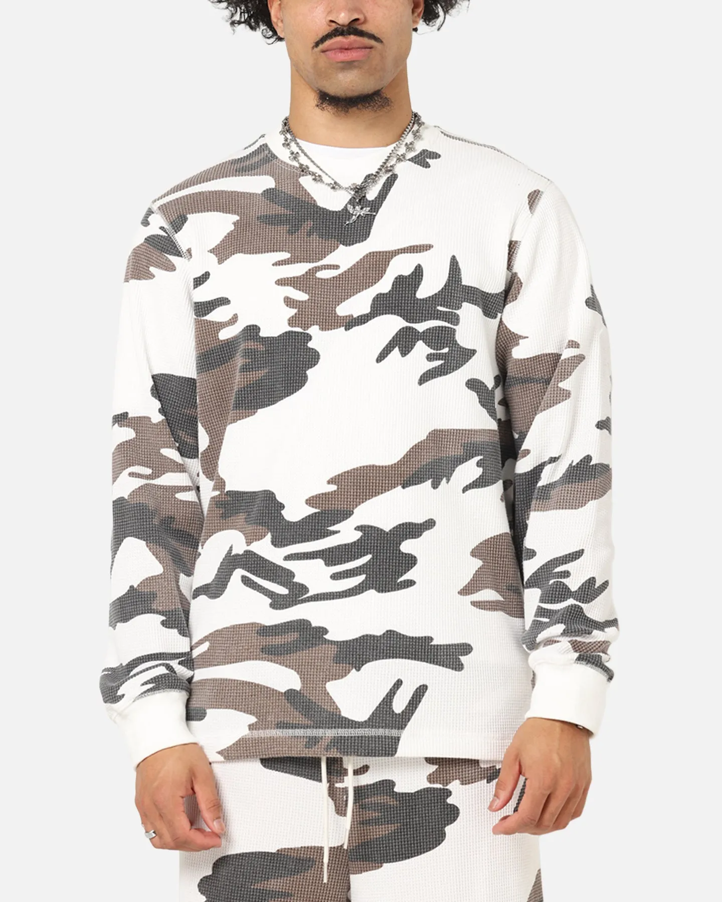 XXIII Printed Thermal Long Sleeve T-Shirt Snow Camo sold by Culture Kings