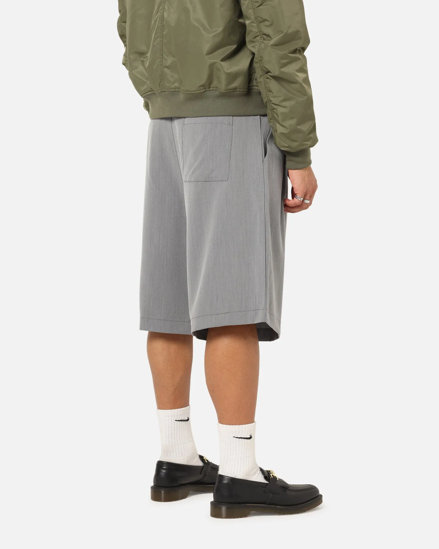 XXIII Baggy Pleated Shorts Grey sold by Culture Kings product image thumbnail 5