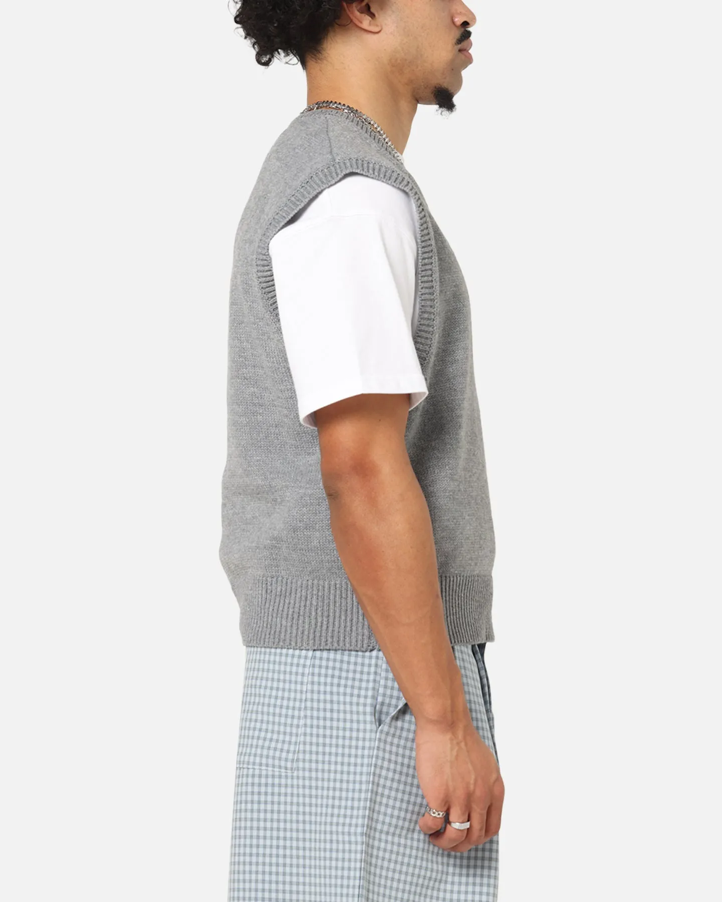 XXIII Cropped Sweater Vest Grey sold by Culture Kings product image thumbnail 4