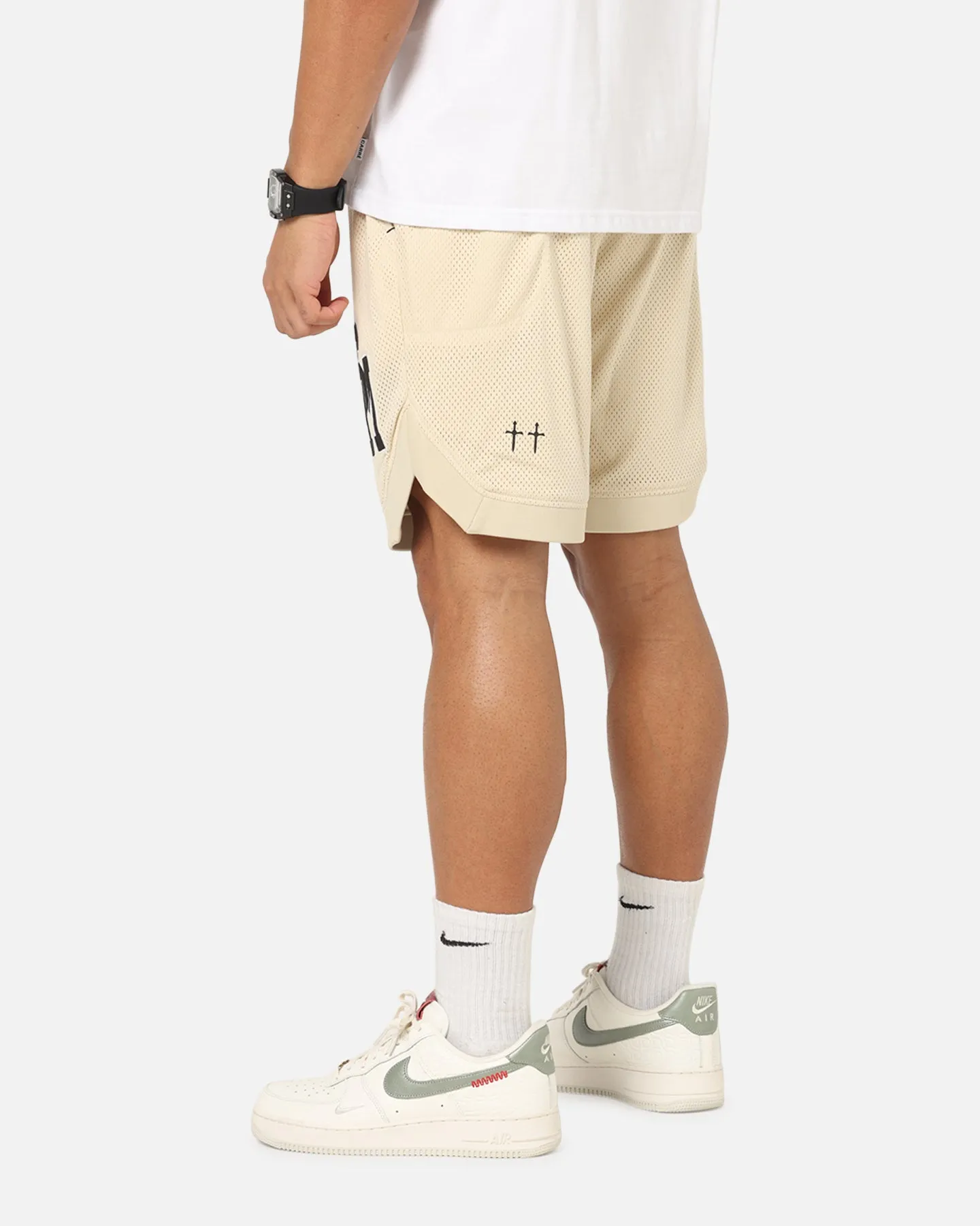 Saint Morta La Rambla Basketball Shorts Dirty Blonde sold by Culture Kings product image thumbnail 5