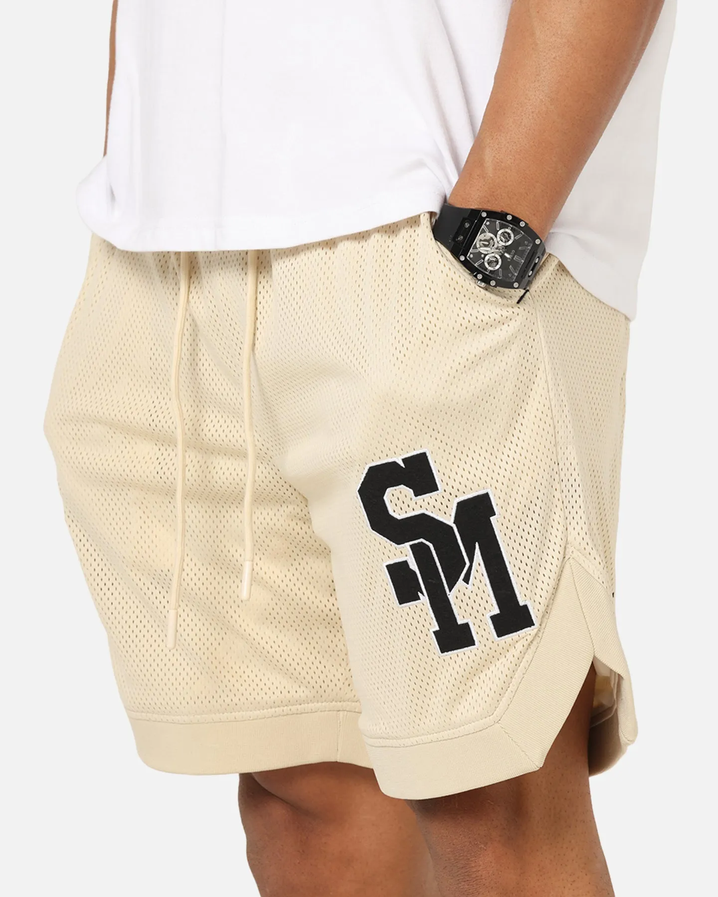 Saint Morta La Rambla Basketball Shorts Dirty Blonde sold by Culture Kings product image thumbnail 3