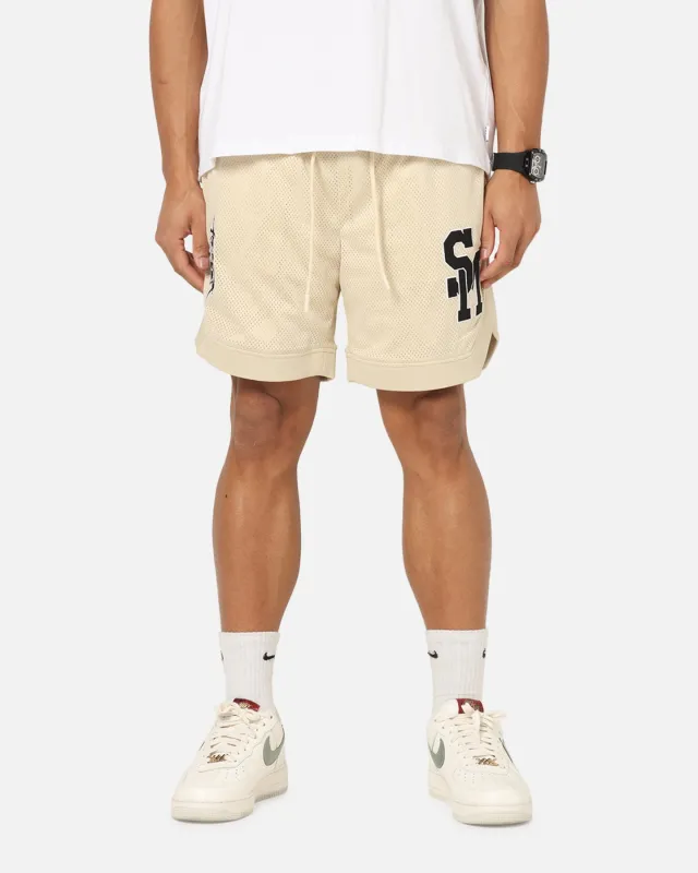 Saint Morta La Rambla Basketball Shorts Dirty Blonde made by Culture Kings