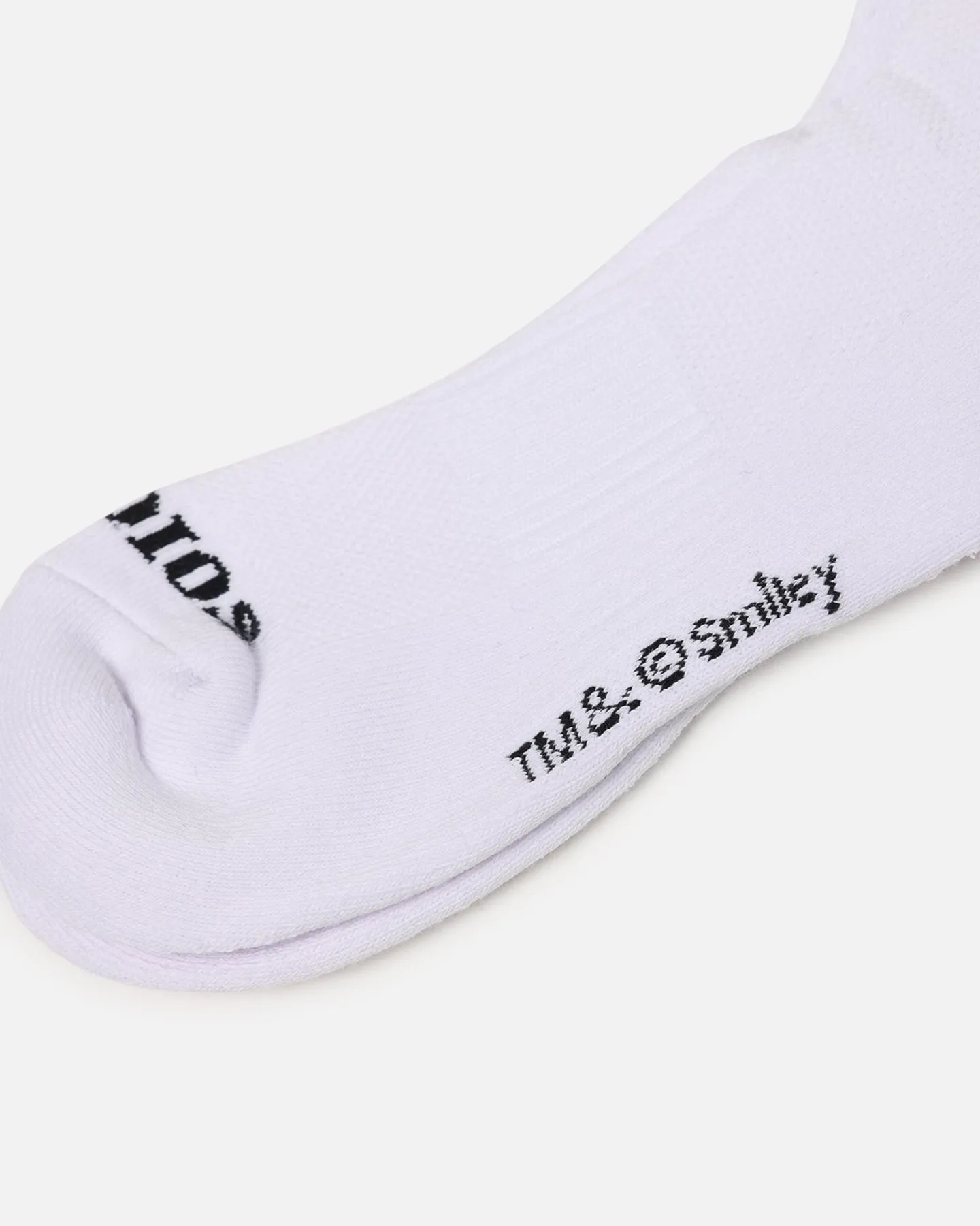 Market X Smiley Badge Crew Socks White sold by Culture Kings product image thumbnail 4