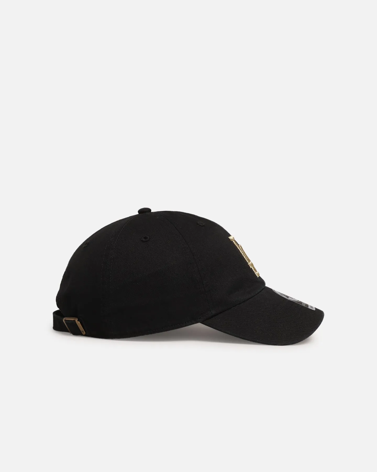 47 Brand Los Angeles Dodgers 'Metallic' 47 Clean Up Strapback Black/Gold sold by Culture Kings product image thumbnail 3