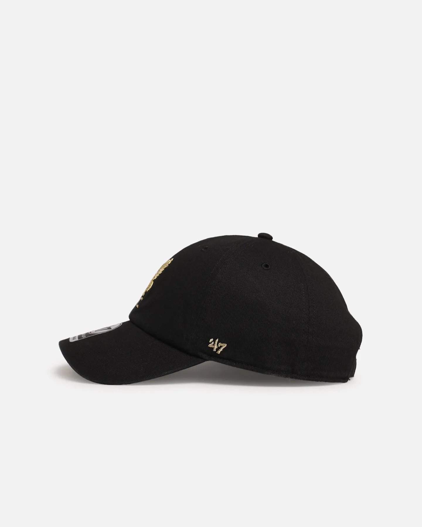 47 Brand Liverpool FC 'Metallic' 47 Clean Up Strapback Black/Gold sold by Culture Kings product image thumbnail 4