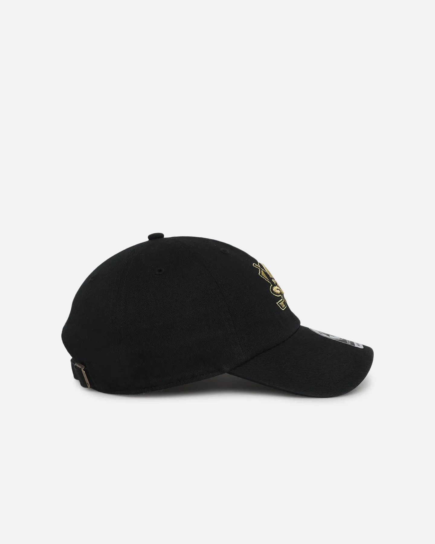 47 Brand Anaheim Ducks 'Metallic' 47 Clean Up Strapback Black/Gold sold by Culture Kings product image thumbnail 3