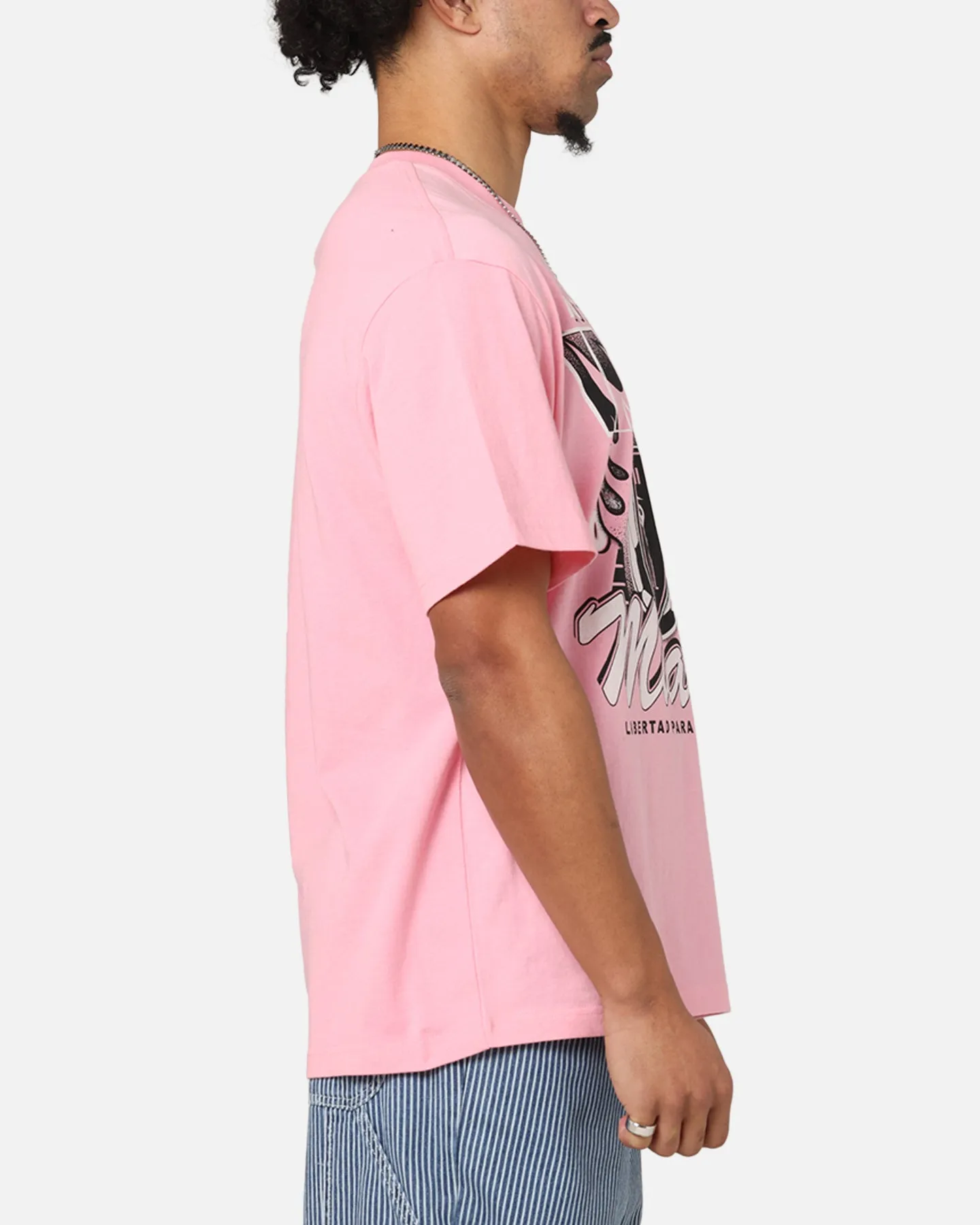 Mitchell & Ness Inter Miami CF Flaming Ball T-Shirt Pink sold by Culture Kings product image thumbnail 4
