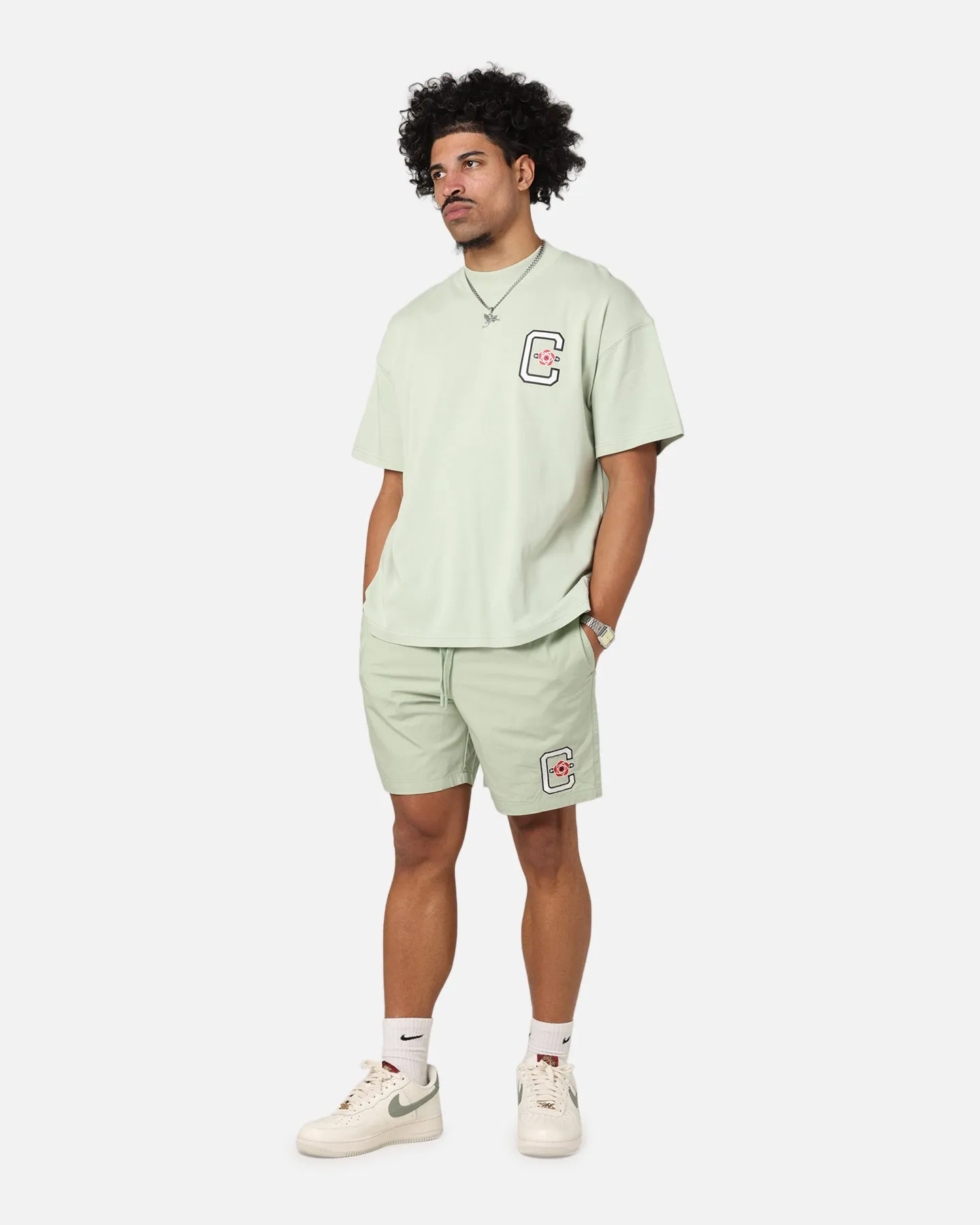 Carre Rose Oversized T-Shirt Sage sold by Culture Kings product image thumbnail 4