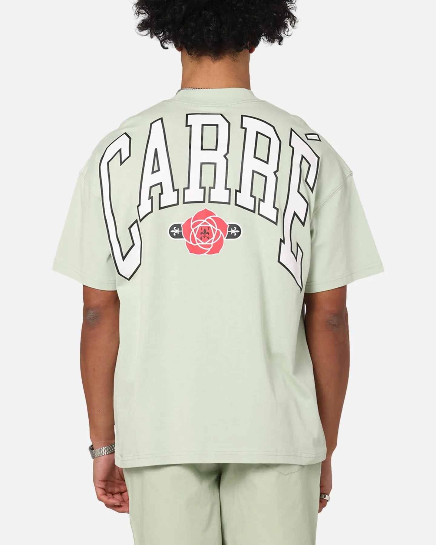 Carre Rose Oversized T-Shirt Sage sold by Culture Kings
