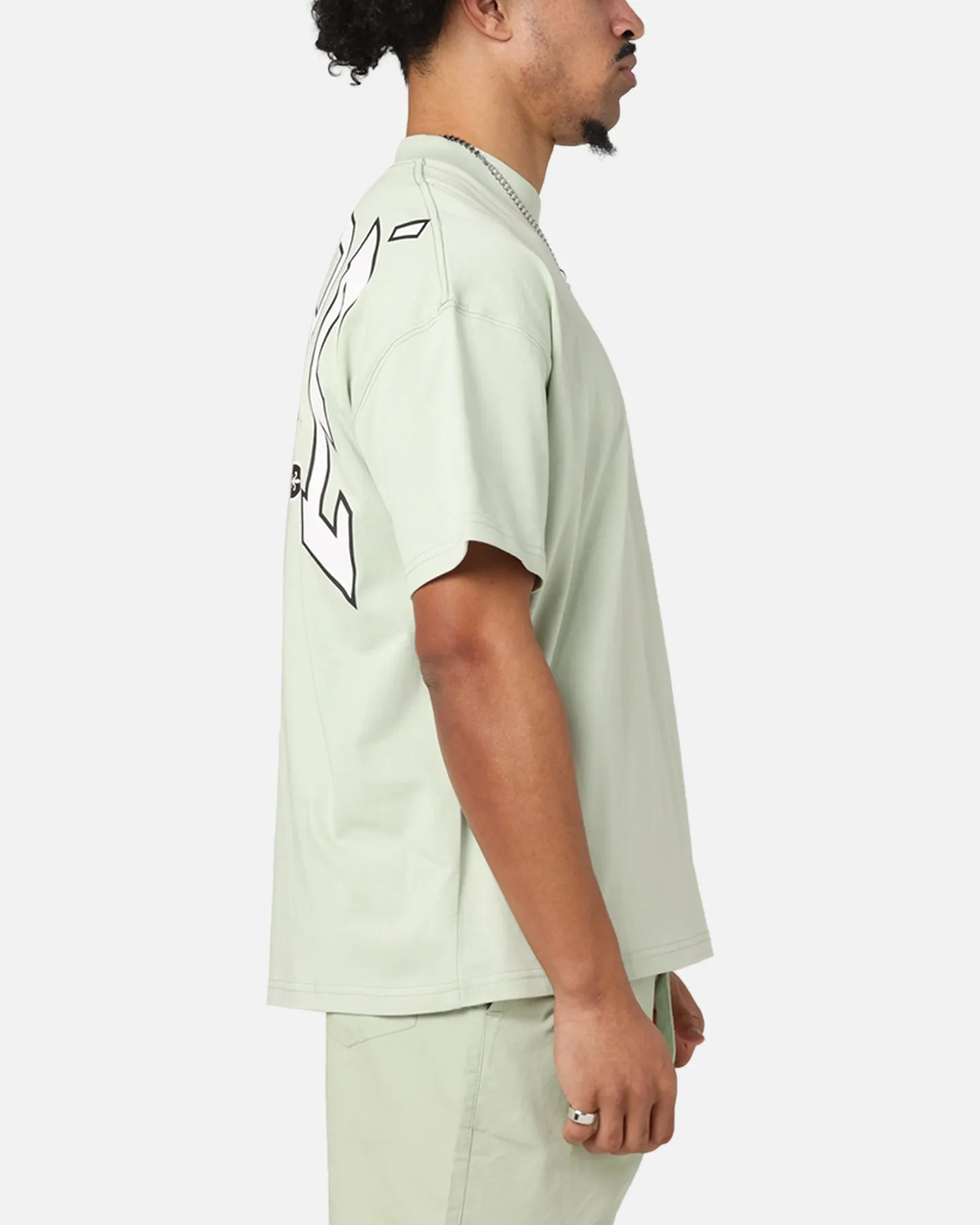 Carre Rose Oversized T-Shirt Sage sold by Culture Kings product image thumbnail 5