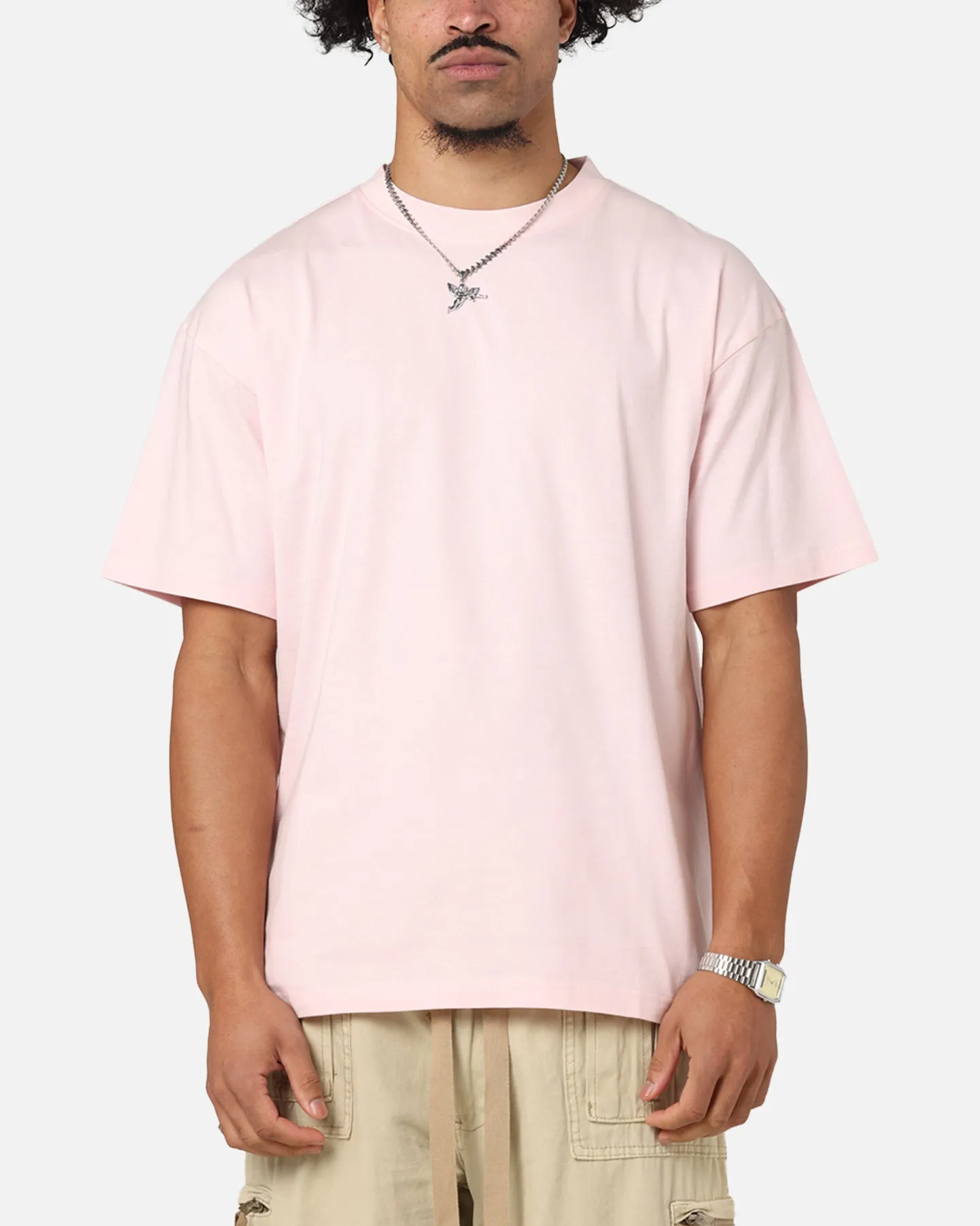 Culture Kings Standard Drop Shoulder T-Shirt Pink sold by Culture Kings