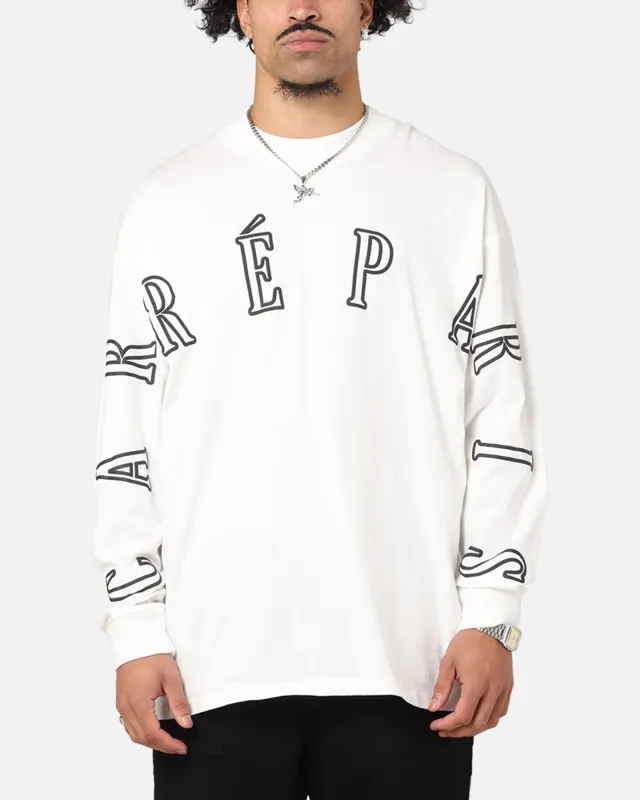 Carre Global Oversized Long Sleeve T-Shirt Off White made by Culture Kings