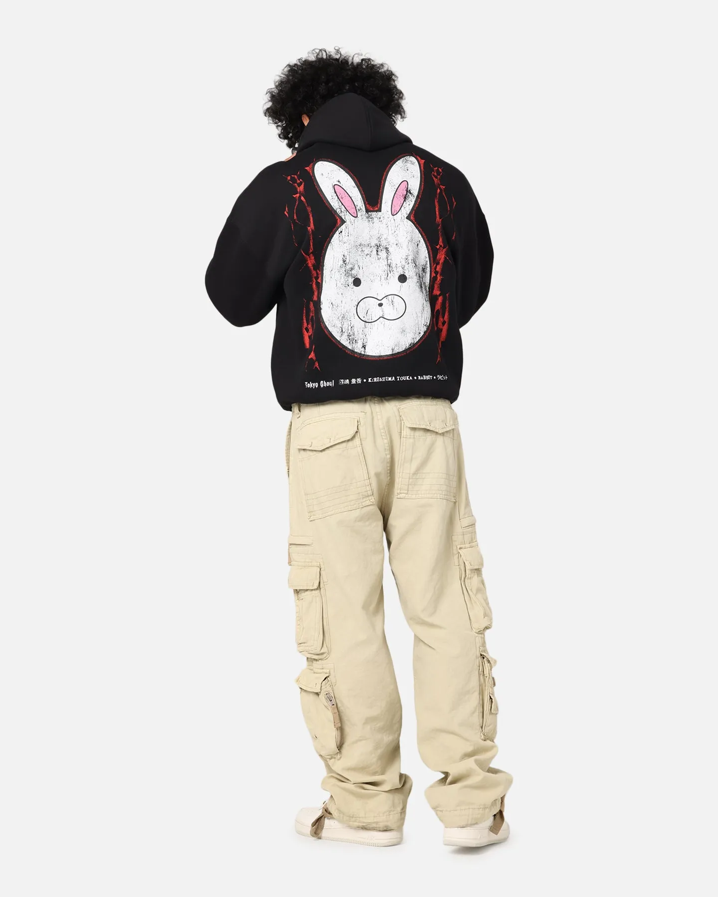 73Studio X Tokyo Ghoul Rabbit Premium Hoodie Black sold by Culture Kings product image thumbnail 4