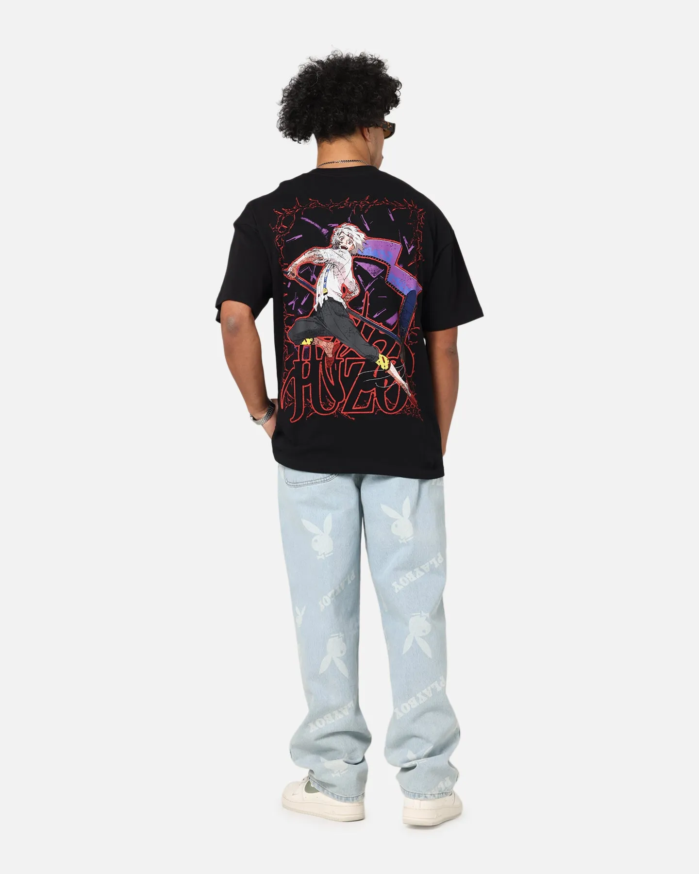 73Studio X Tokyo Ghoul Juzo Vintage T-Shirt Black sold by Culture Kings product image thumbnail 3