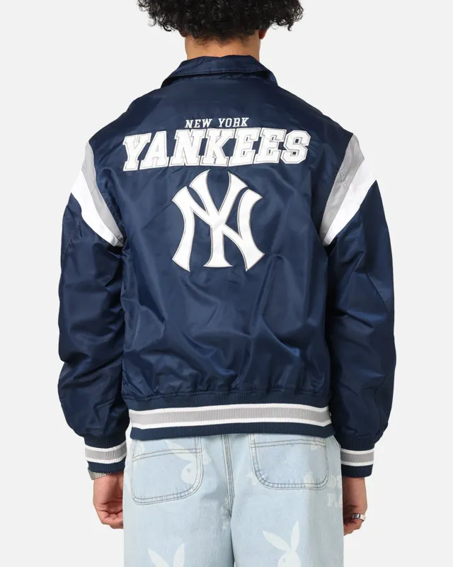New Era New York Yankees MLB Retro Stadium Jacket Navy sold by Culture Kings