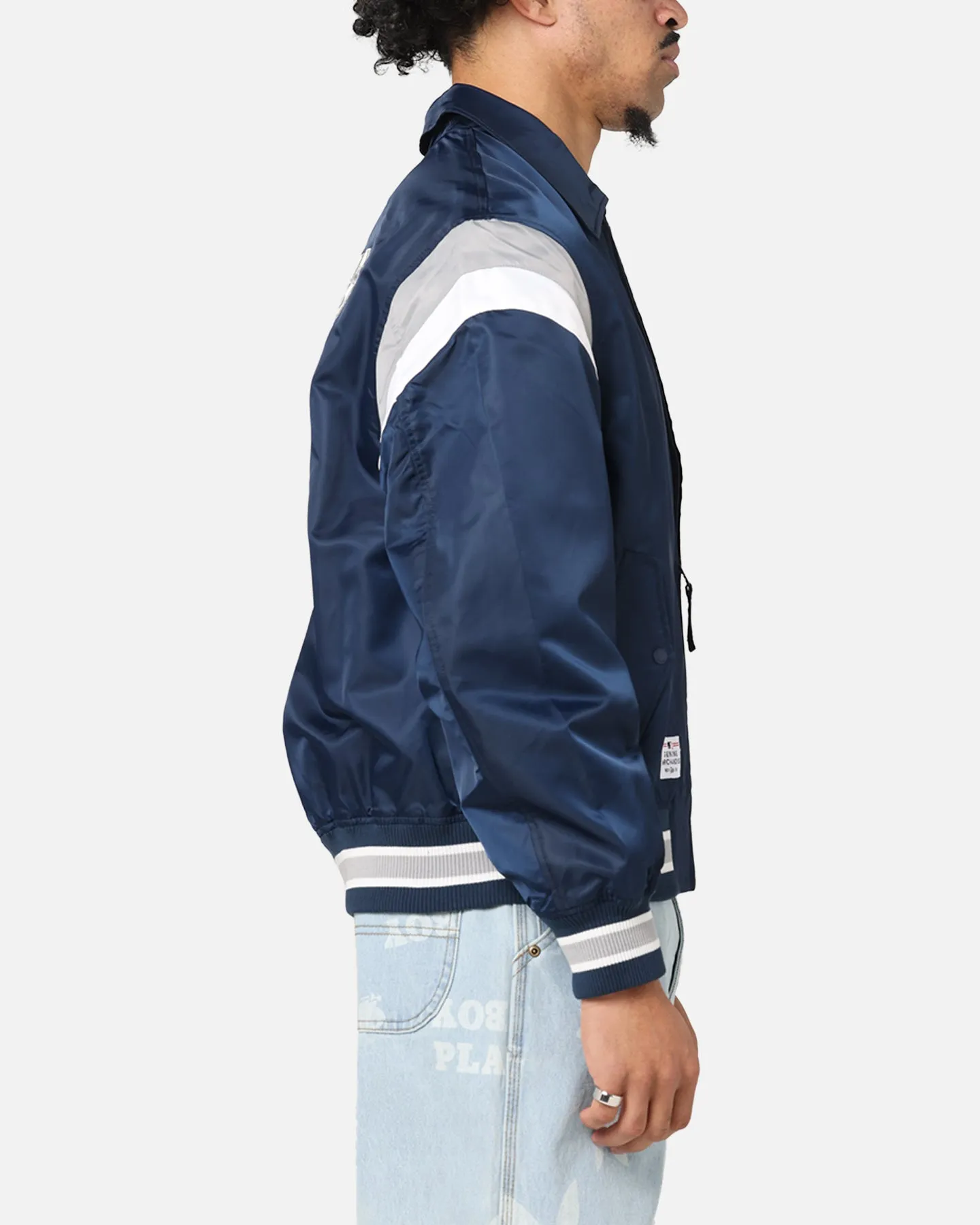 New Era New York Yankees MLB Retro Stadium Jacket Navy sold by Culture Kings product image thumbnail 5