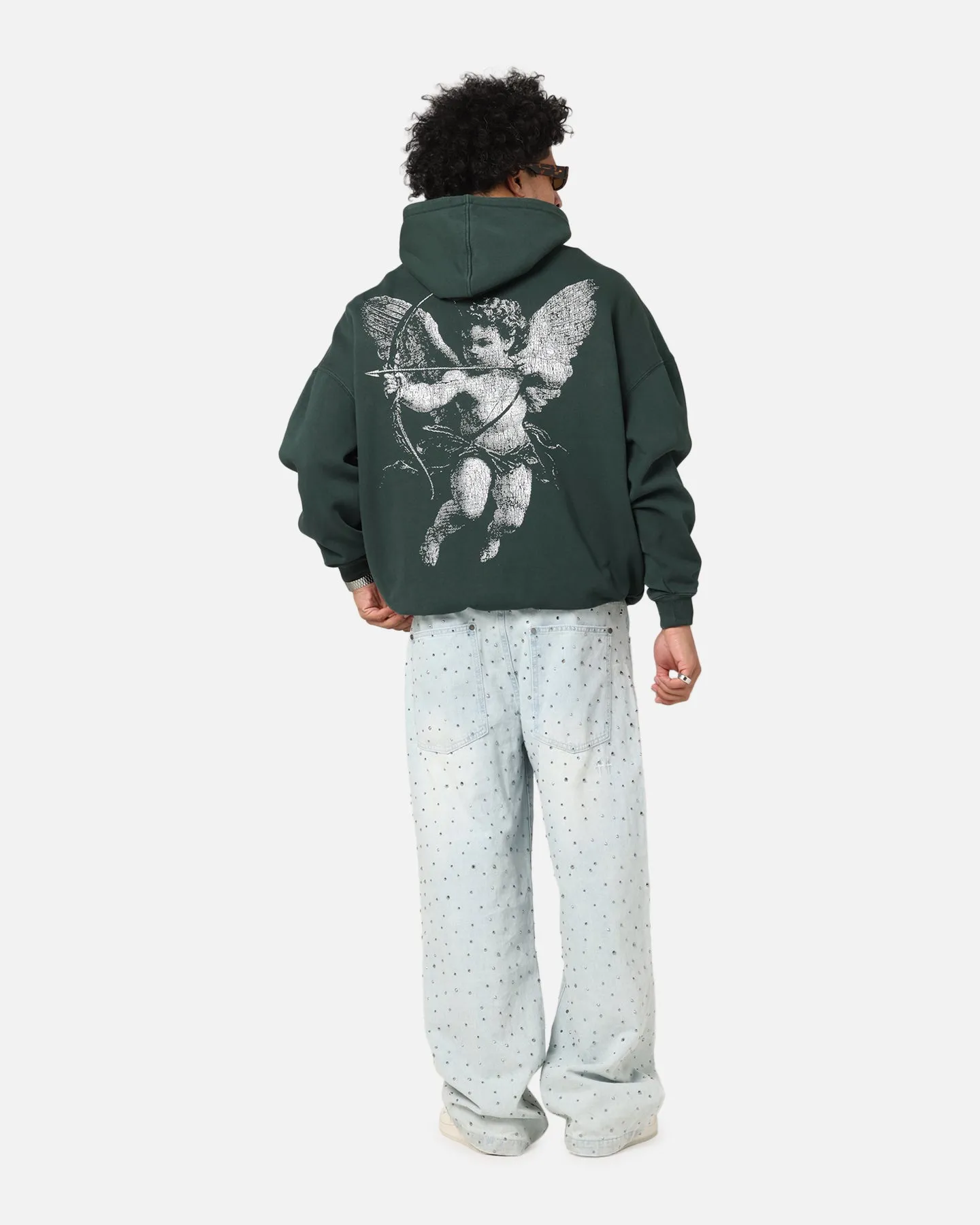 Saint Morta Redemption Boxy Hoodie Green sold by Culture Kings product image thumbnail 3