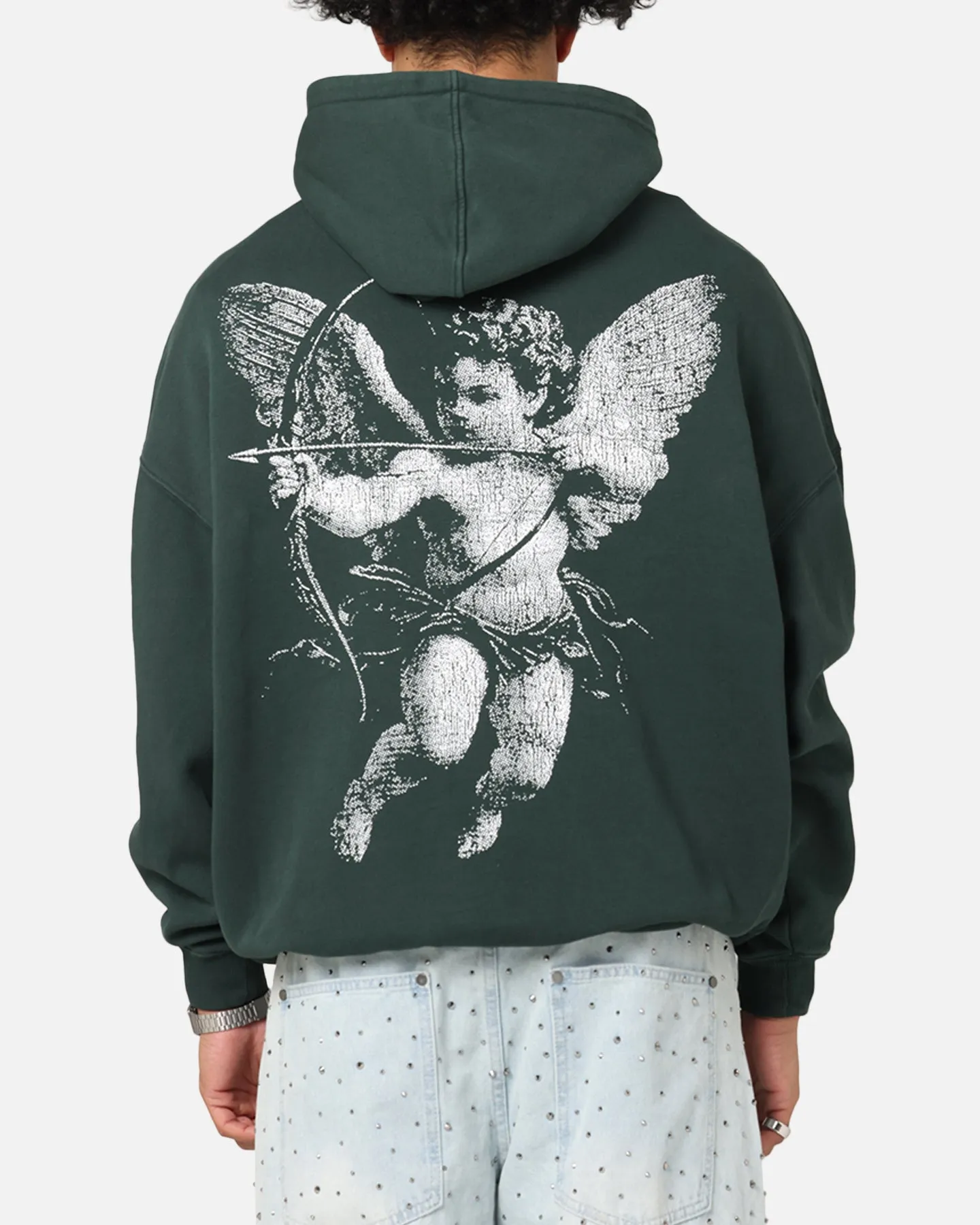 Saint Morta Redemption Boxy Hoodie Green sold by Culture Kings
