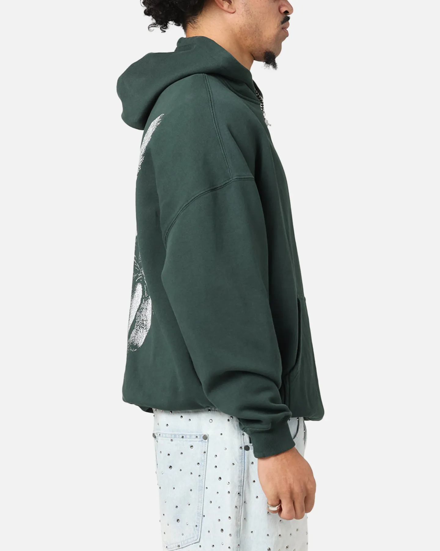 Saint Morta Redemption Boxy Hoodie Green sold by Culture Kings product image thumbnail 5