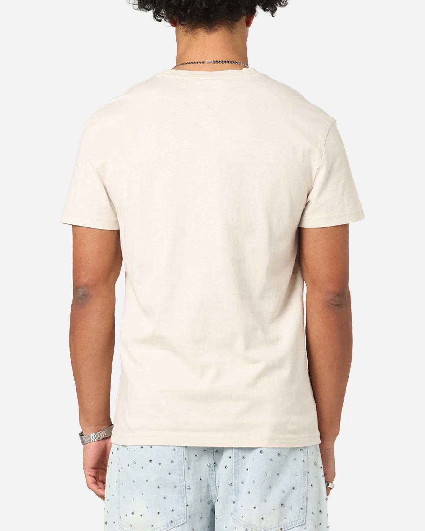 Tommy Jeans Regular Paisley College T-Shirt Newsprint sold by Culture Kings product image thumbnail 3