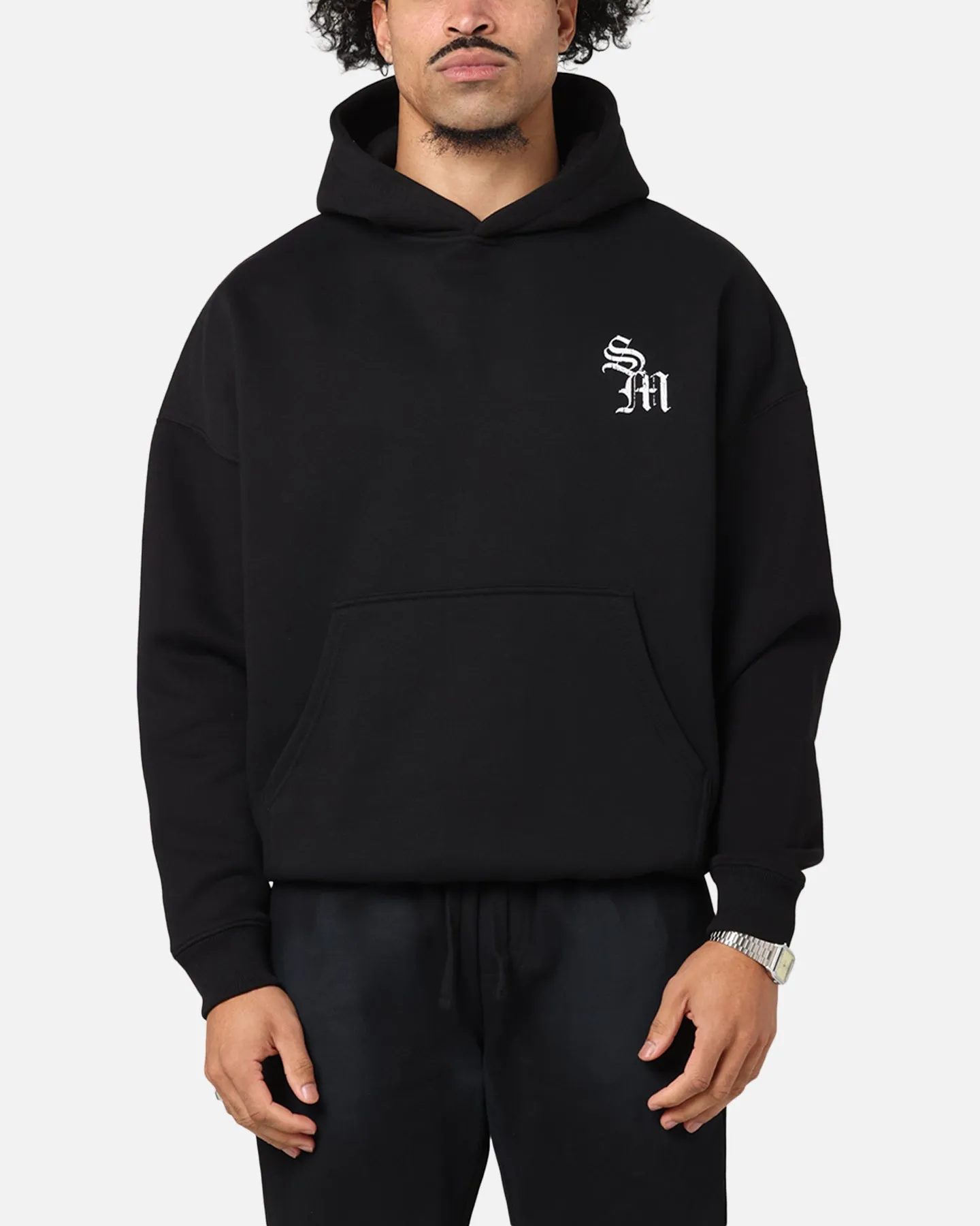 Saint Morta Redemption Boxy Hoodie Black sold by Culture Kings product image thumbnail 2