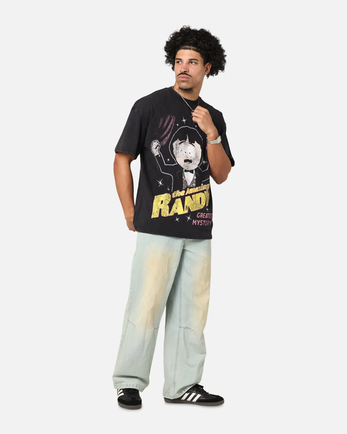 73Studio X South Park The Amazing Randy Vintage T-Shirt Black Acidwash sold by Culture Kings product image thumbnail 3