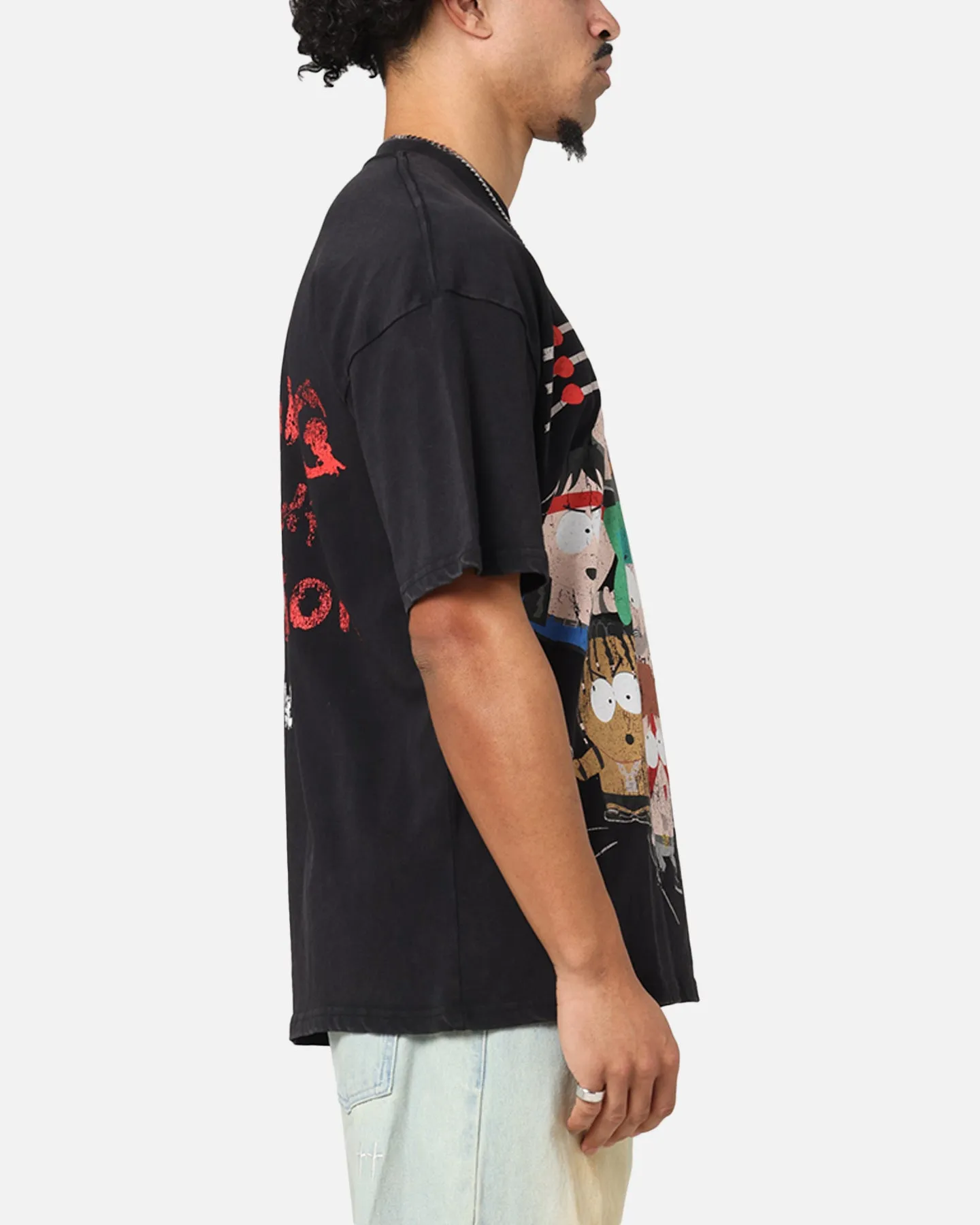 73Studio X South Park WTF Vintage T-Shirt Black Acidwash sold by Culture Kings product image thumbnail 5