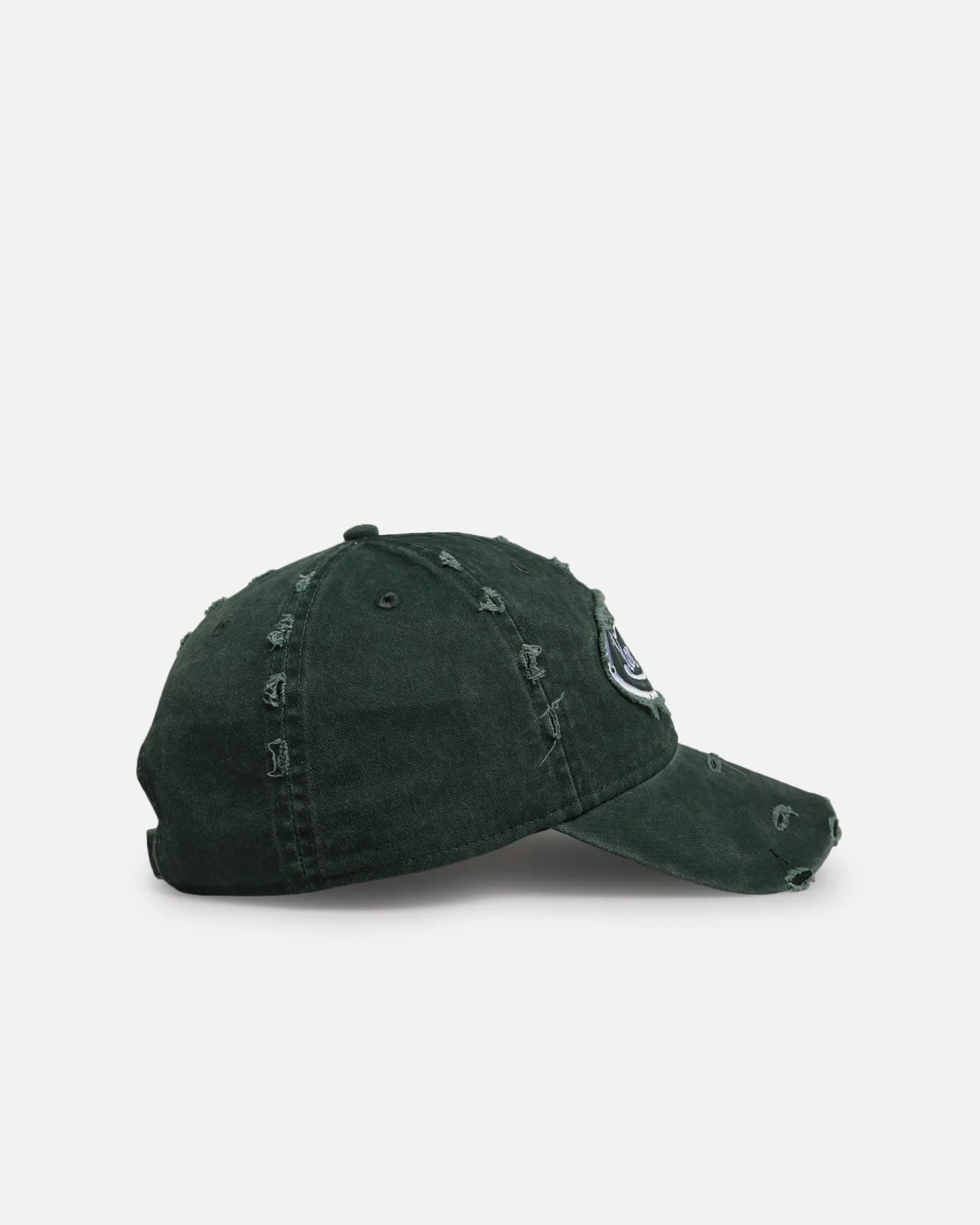 Von Dutch Distressed Dad Strapback Hat Washed Green sold by Culture Kings product image thumbnail 3