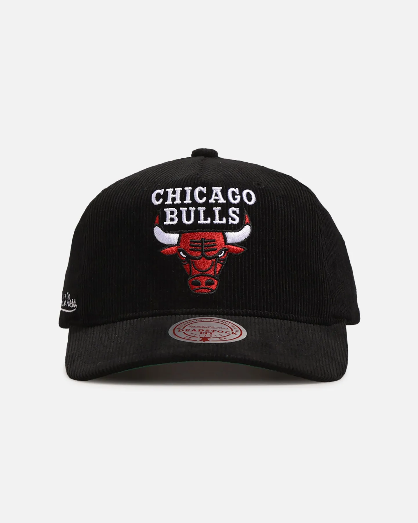Mitchell & Ness Chicago Bulls 'Retro' Deadstock Corduroy Snapback Black sold by Culture Kings