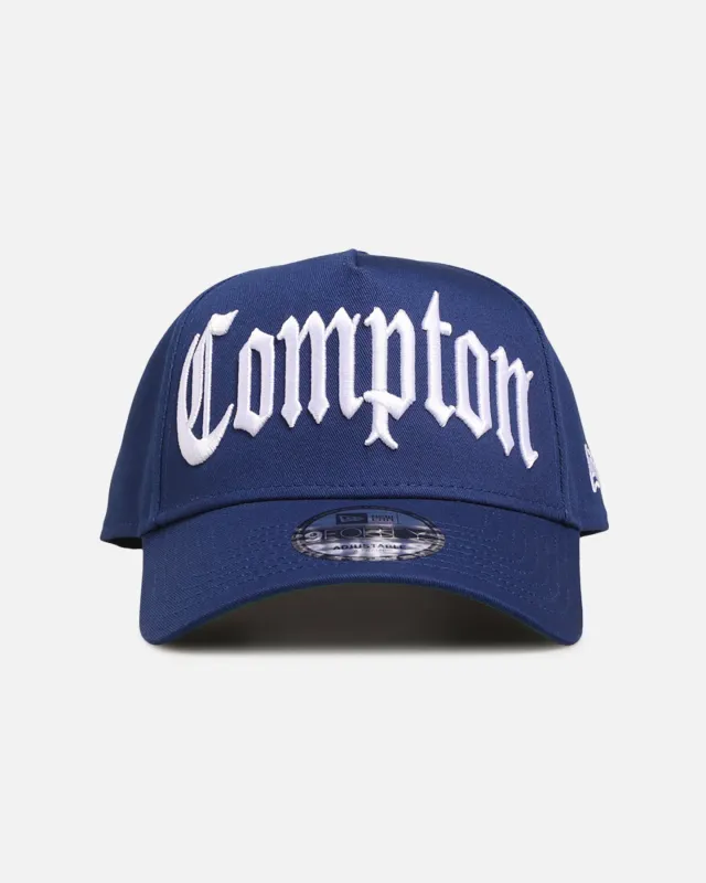 New Era Compton 'Homage' 9FORTY A-Frame Snapback Royal/White made by New Era