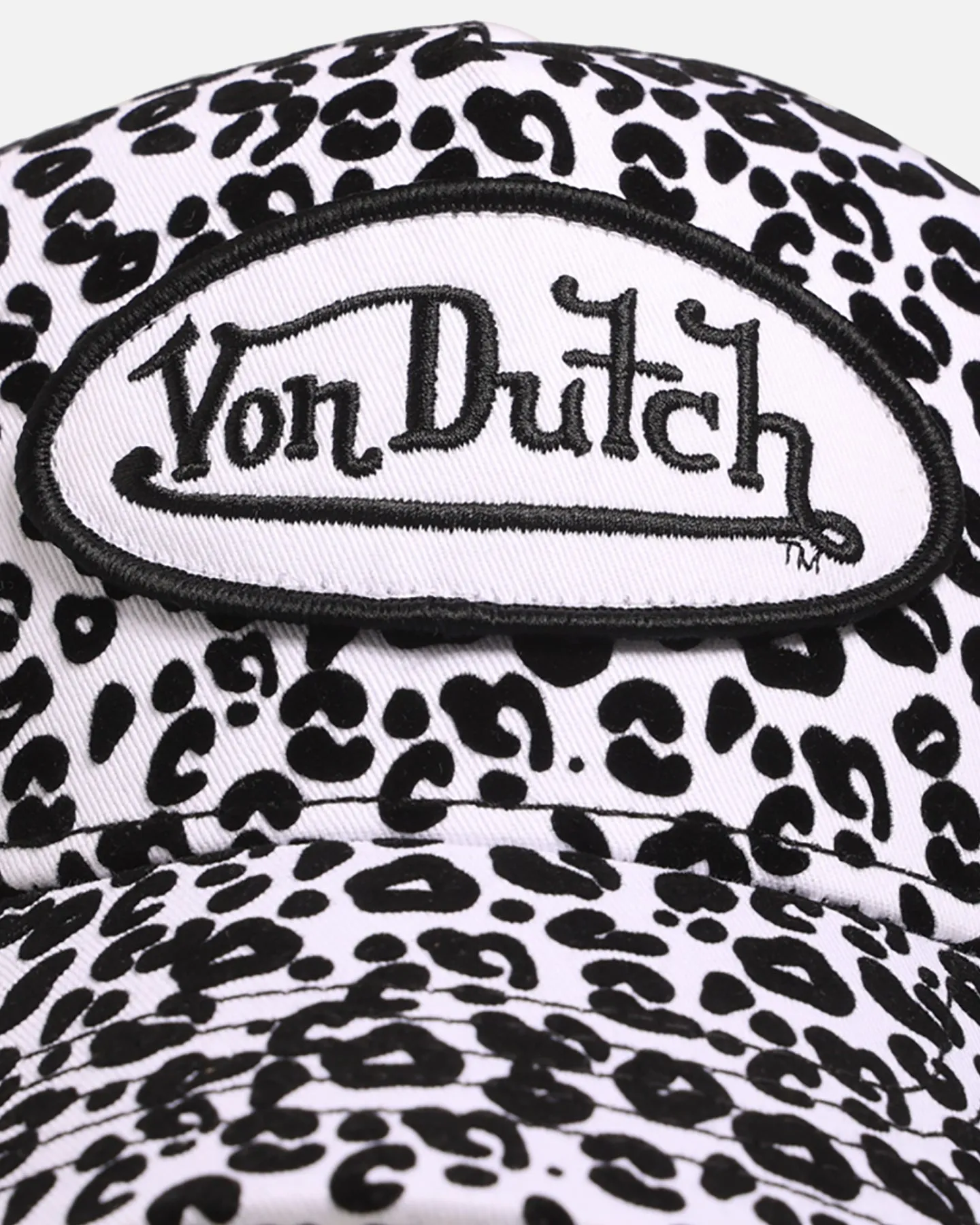 Von Dutch Von Dutch Trucker Snapback Hat Black/White sold by Culture Kings product image thumbnail 5