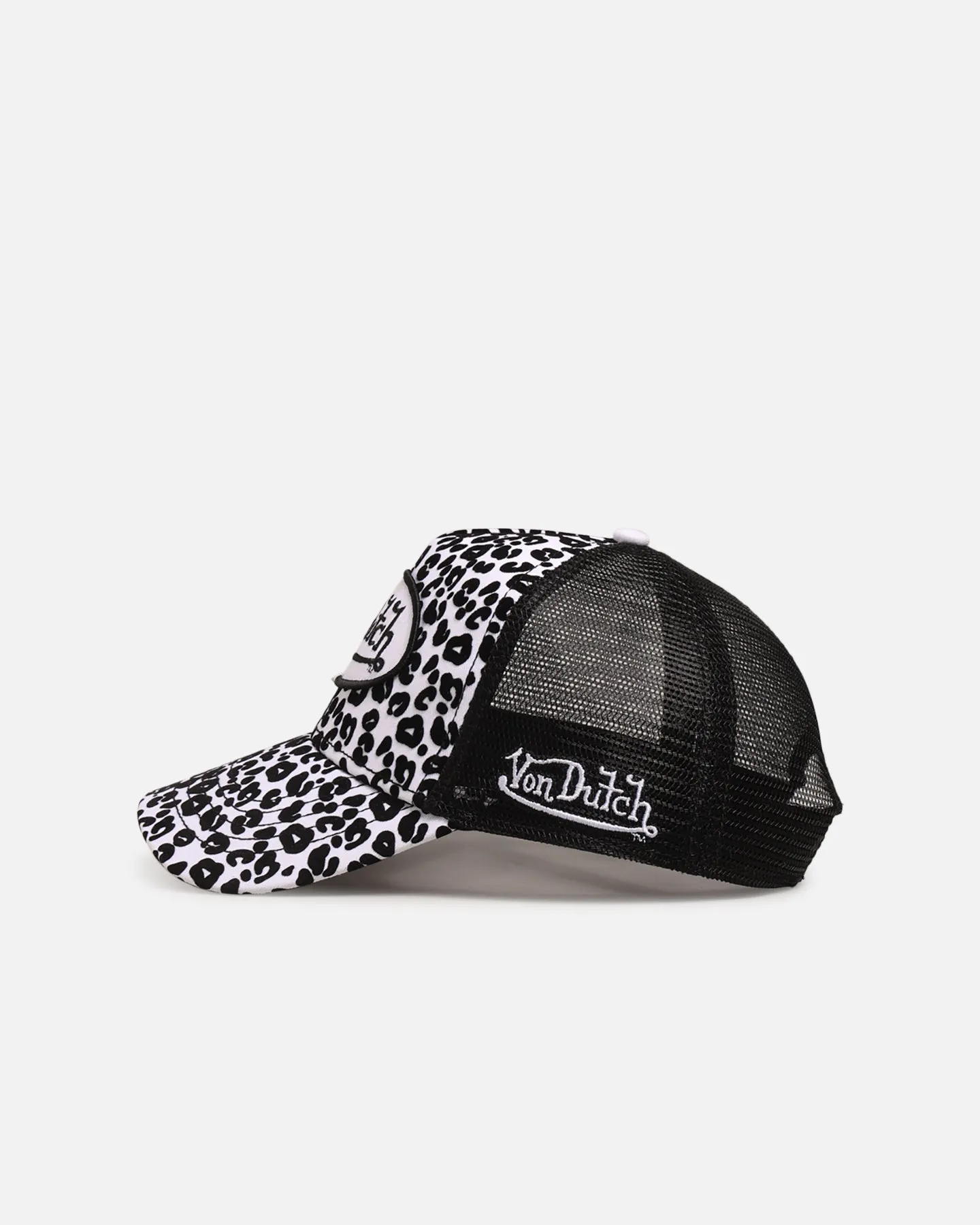 Von Dutch Von Dutch Trucker Snapback Hat Black/White sold by Culture Kings product image thumbnail 4