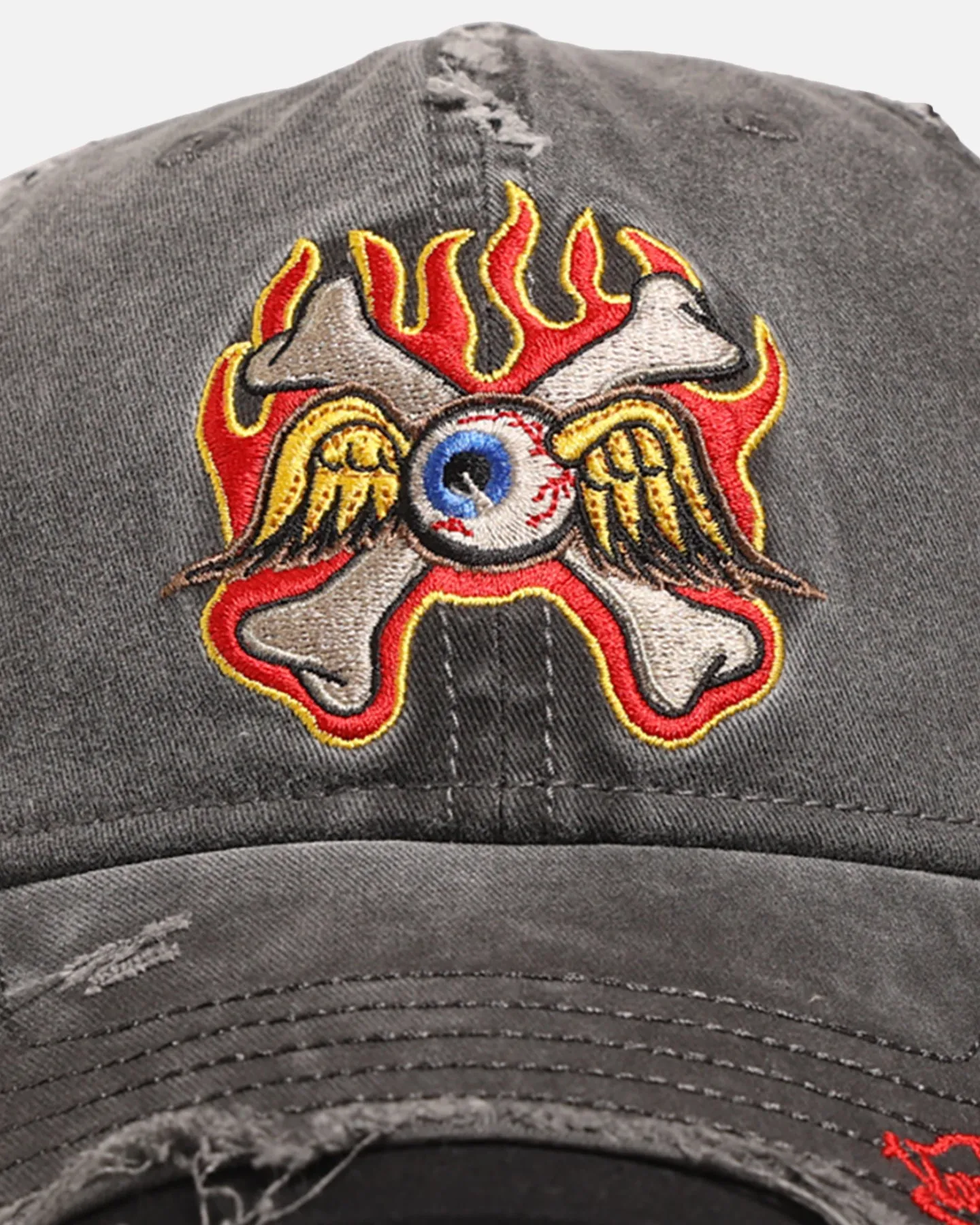 Von Dutch Flying Eye Dad Strapback Hat Black sold by Culture Kings product image thumbnail 5