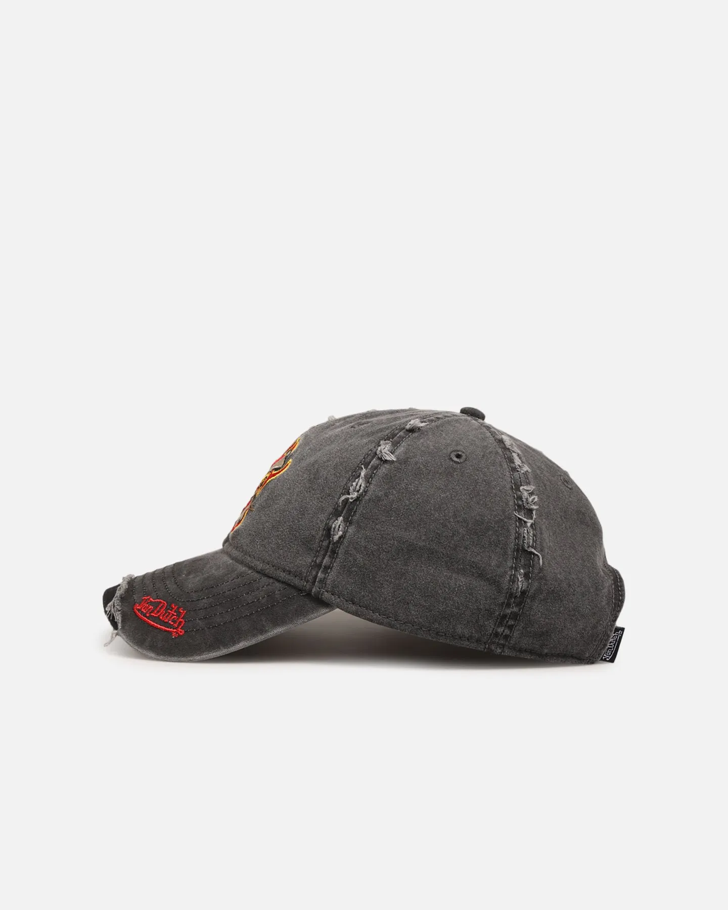 Von Dutch Flying Eye Dad Strapback Hat Black sold by Culture Kings product image thumbnail 4
