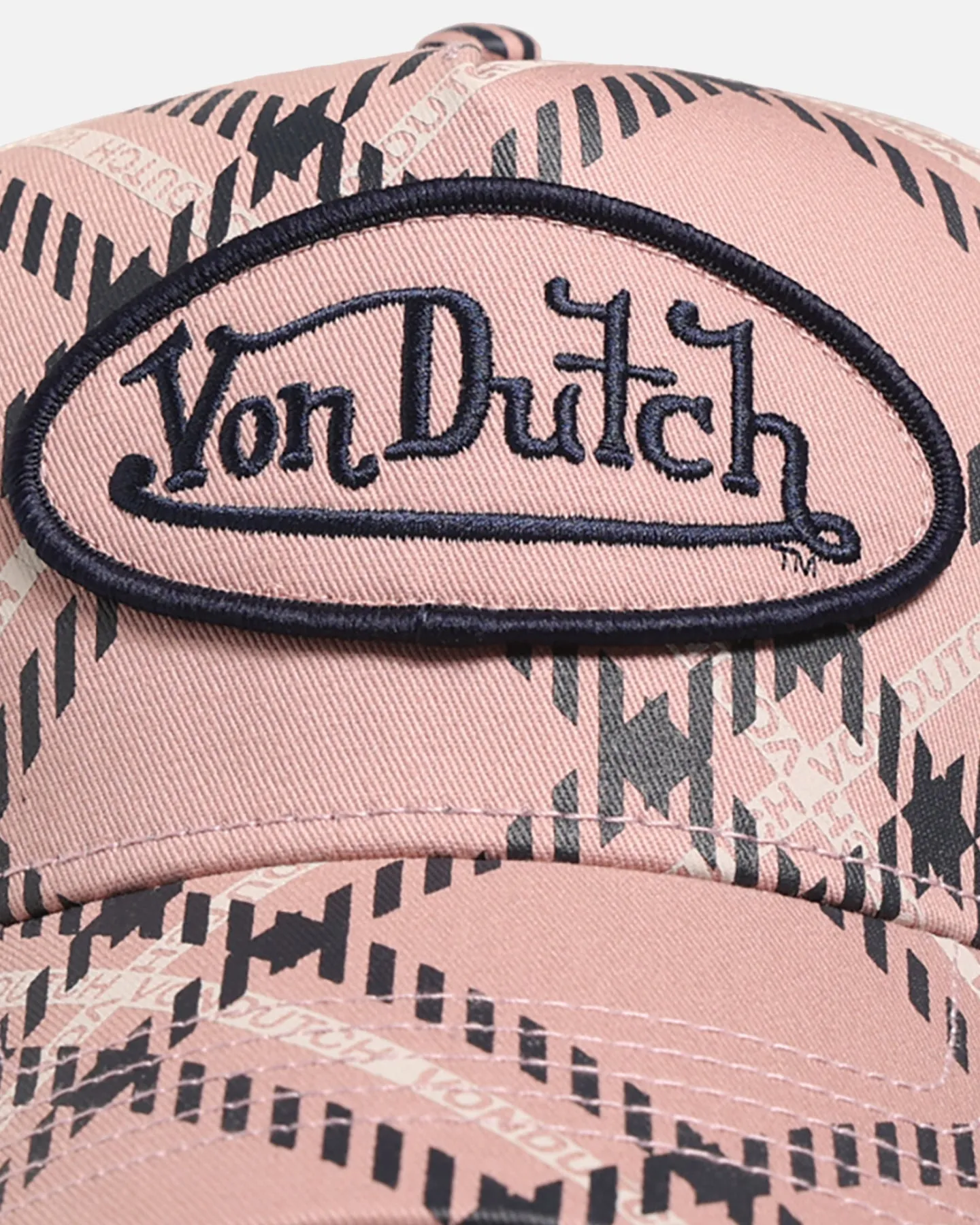 Von Dutch Von Dutch Trucker Snapback Hat Pink sold by Culture Kings product image thumbnail 5