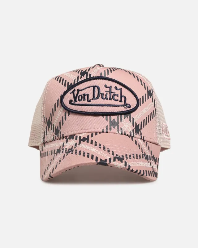 Von Dutch Von Dutch Trucker Snapback Hat Pink sold by Culture Kings