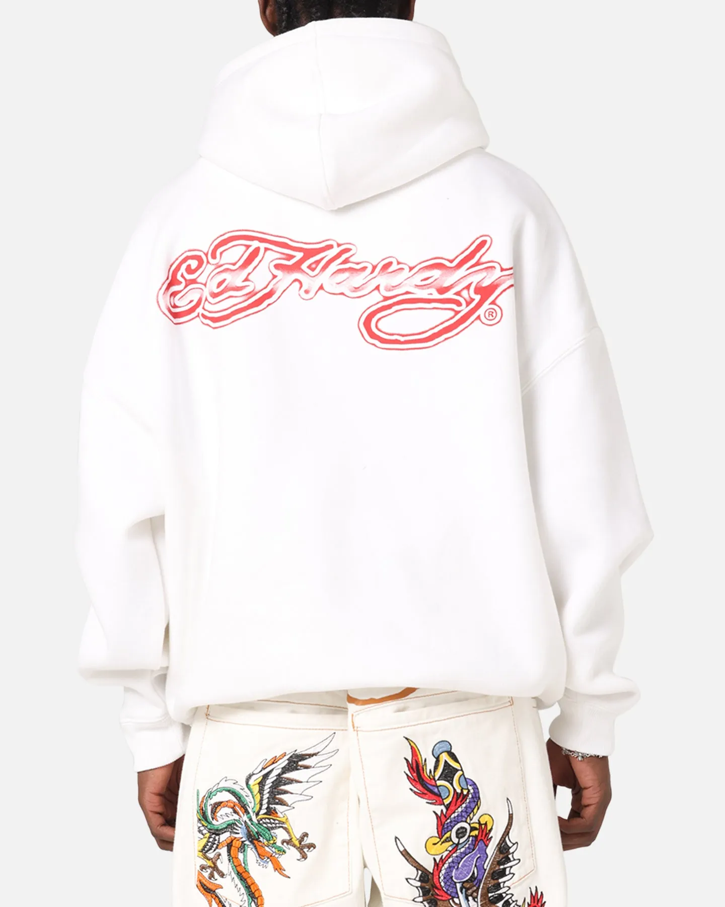 Ed Hardy Blue Dragon Hoodie White sold by Culture Kings product image thumbnail 2