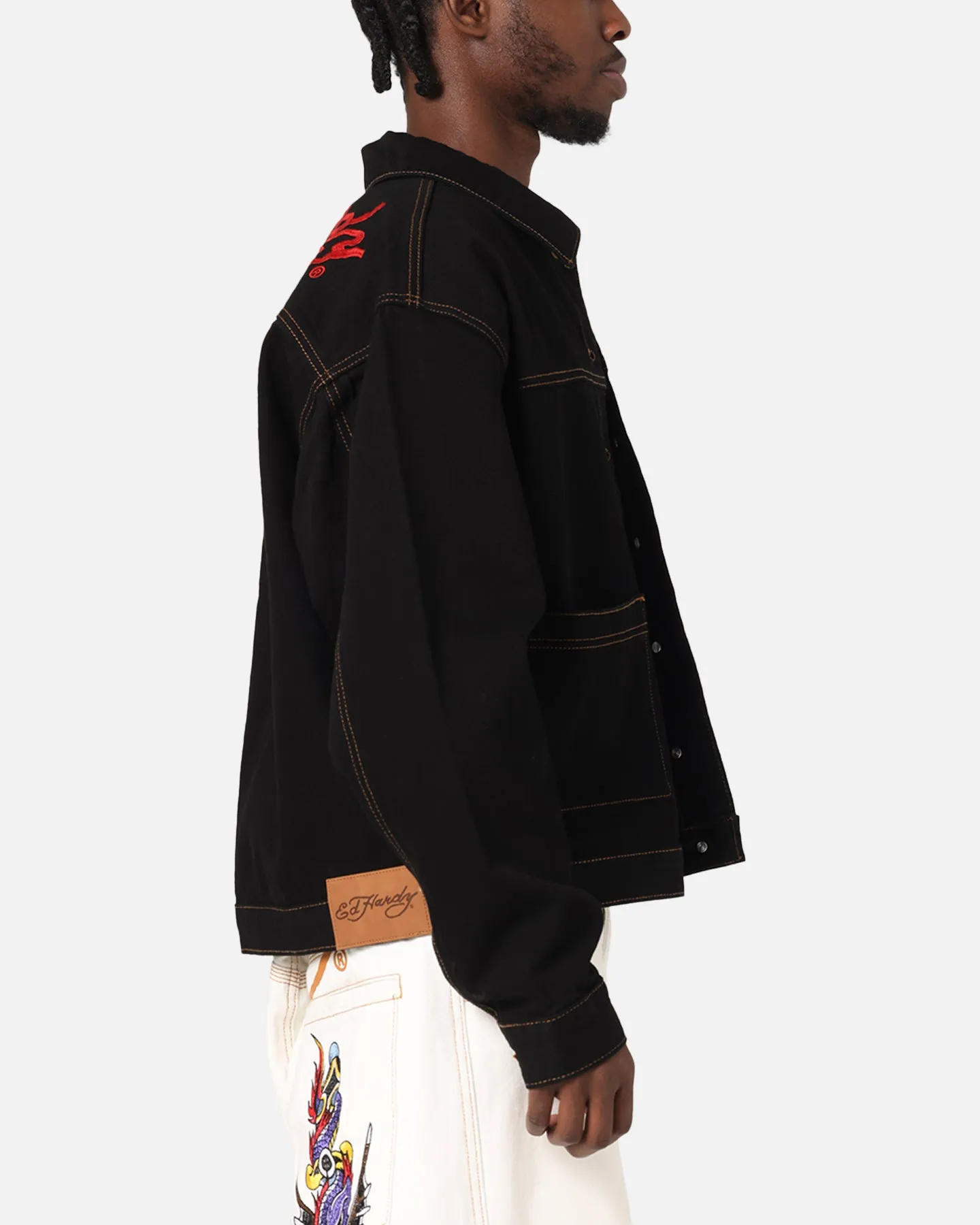 Ed Hardy Coach Denim Jacket Black sold by Culture Kings product image thumbnail 5