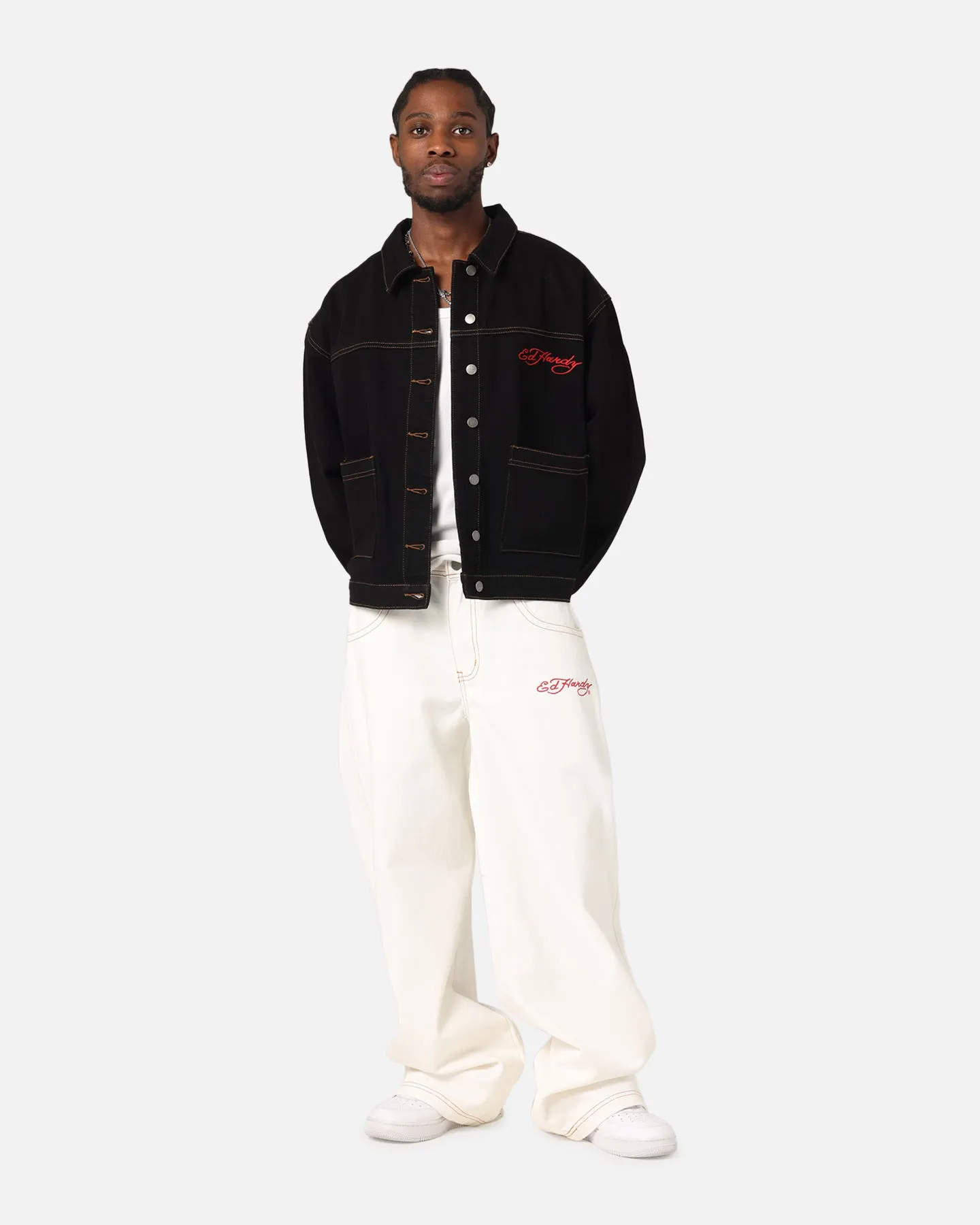 Ed Hardy Coach Denim Jacket Black sold by Culture Kings product image thumbnail 3