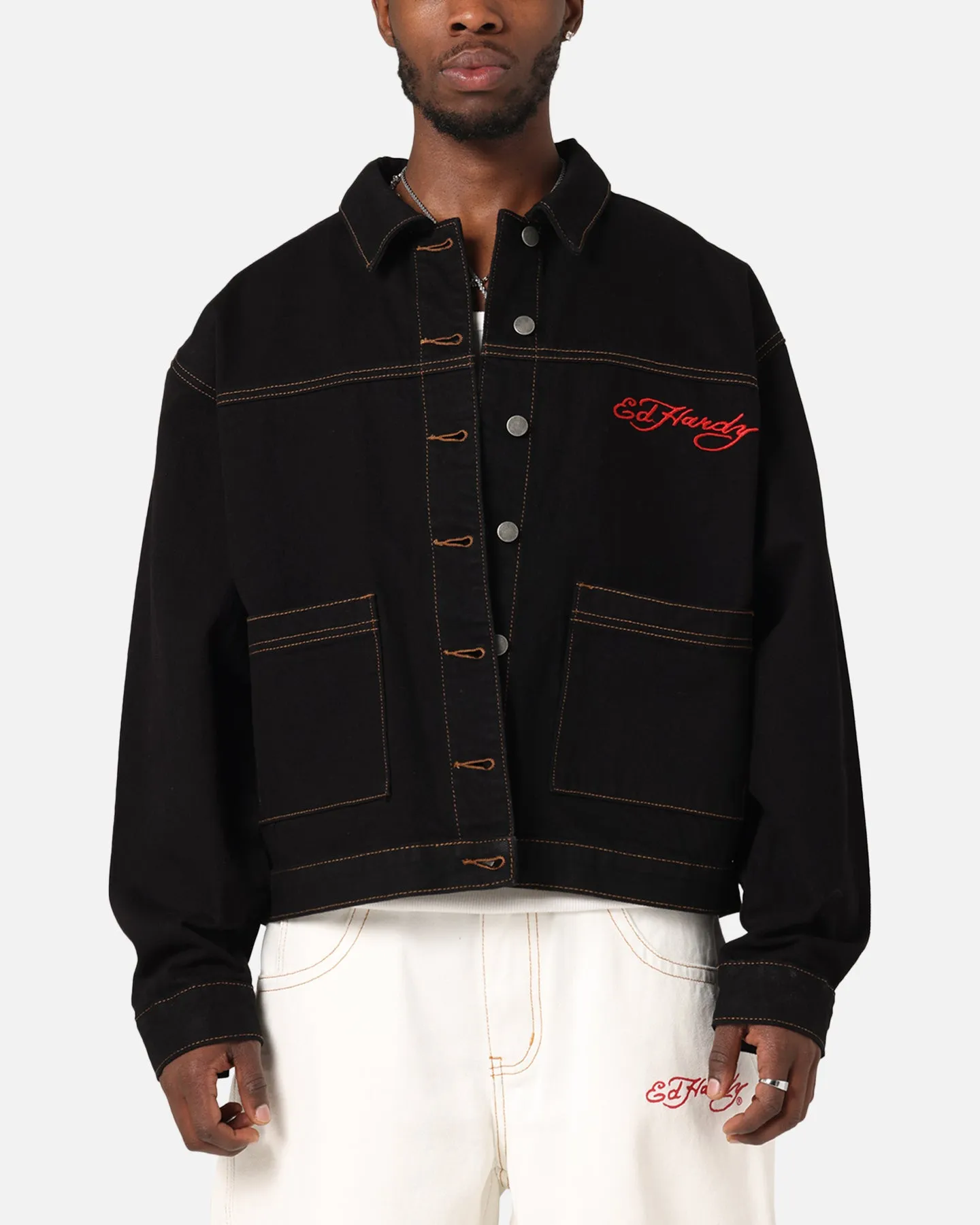 Ed Hardy Coach Denim Jacket Black sold by Culture Kings