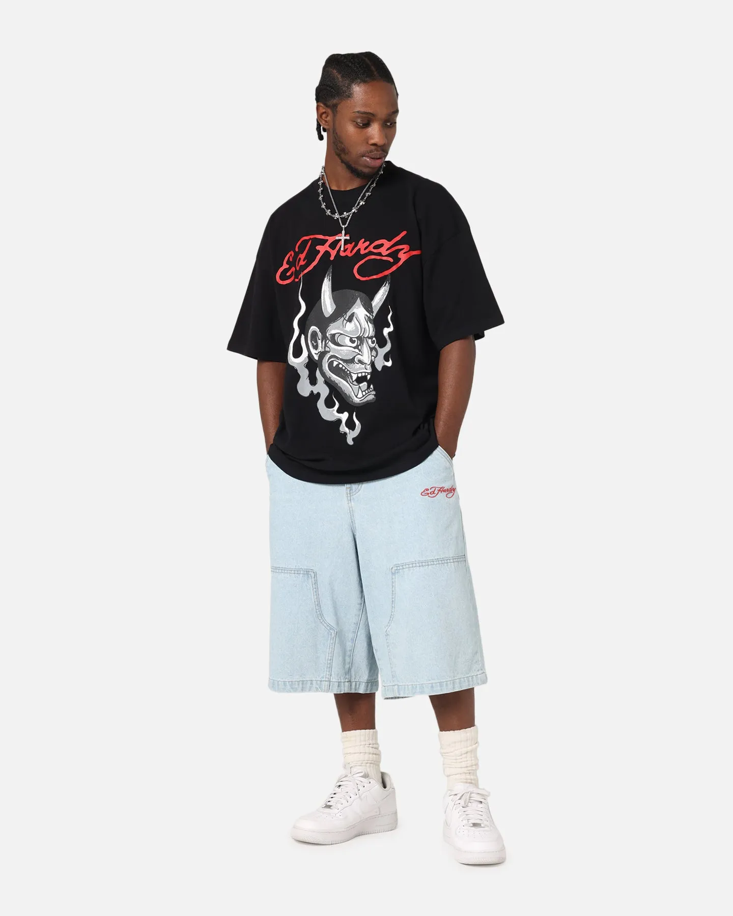 Ed Hardy Flash Demon T-Shirt Black sold by Culture Kings product image thumbnail 3