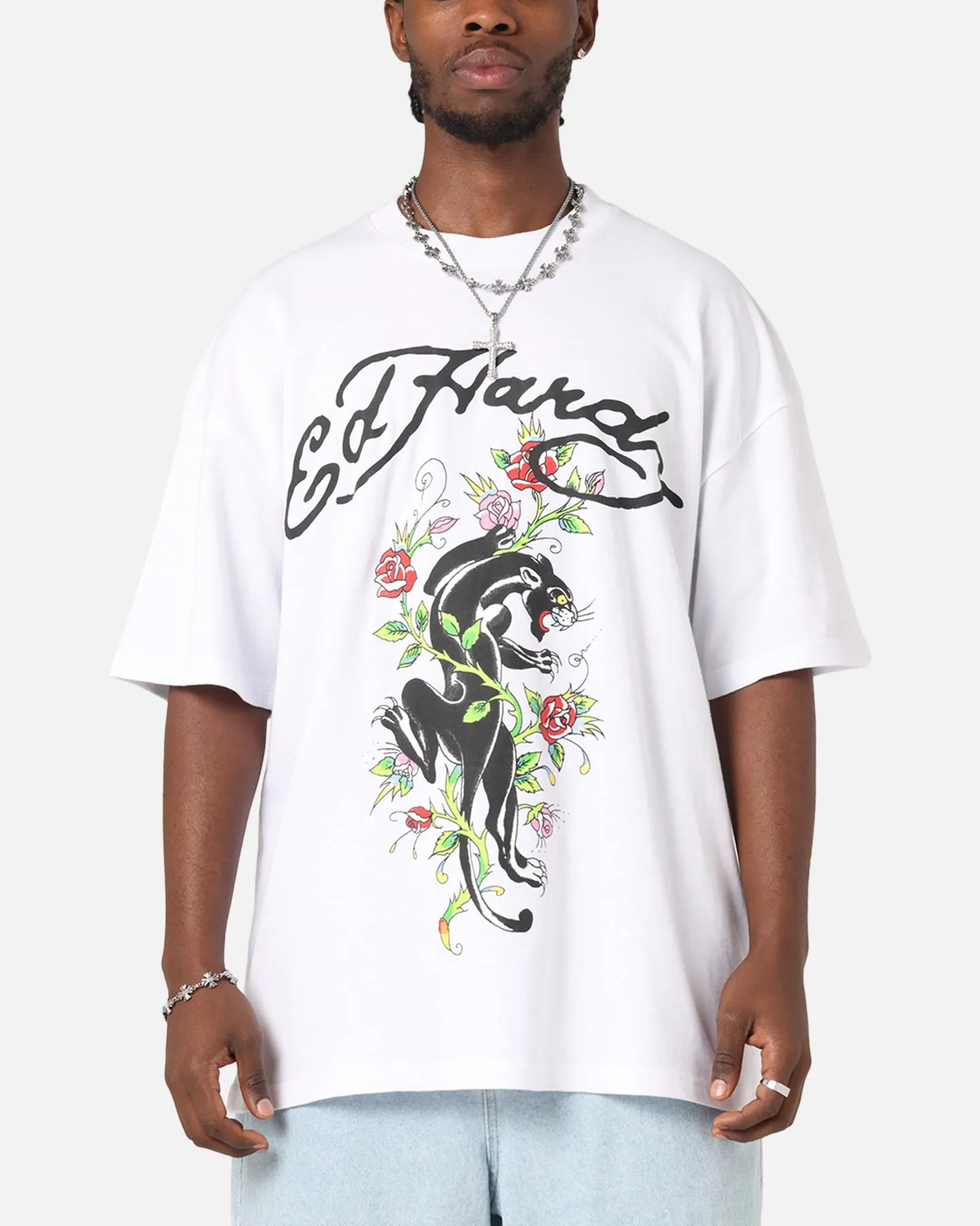 Ed Hardy Savage Bloom T-Shirt White sold by Culture Kings